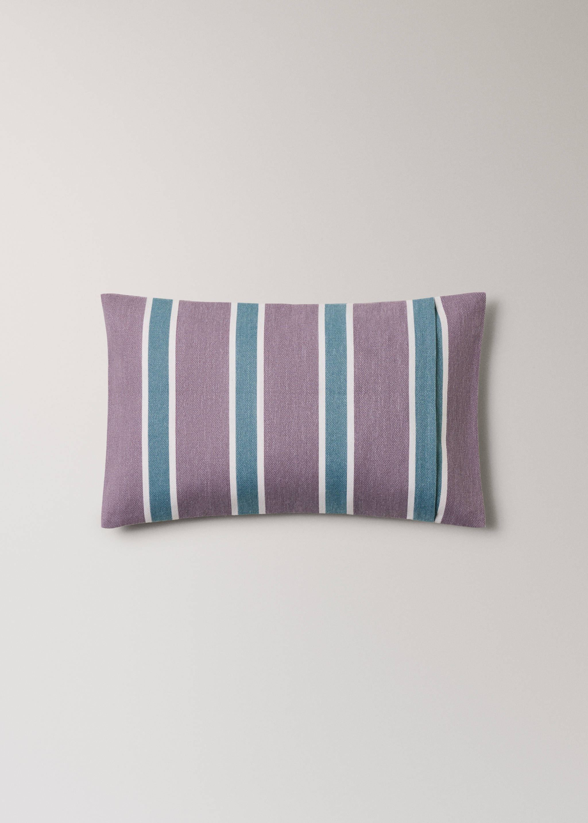 Baumwoll-Kissenhülle mit Streifenmuster 30 x 50 cm - Detail des Artikels 4