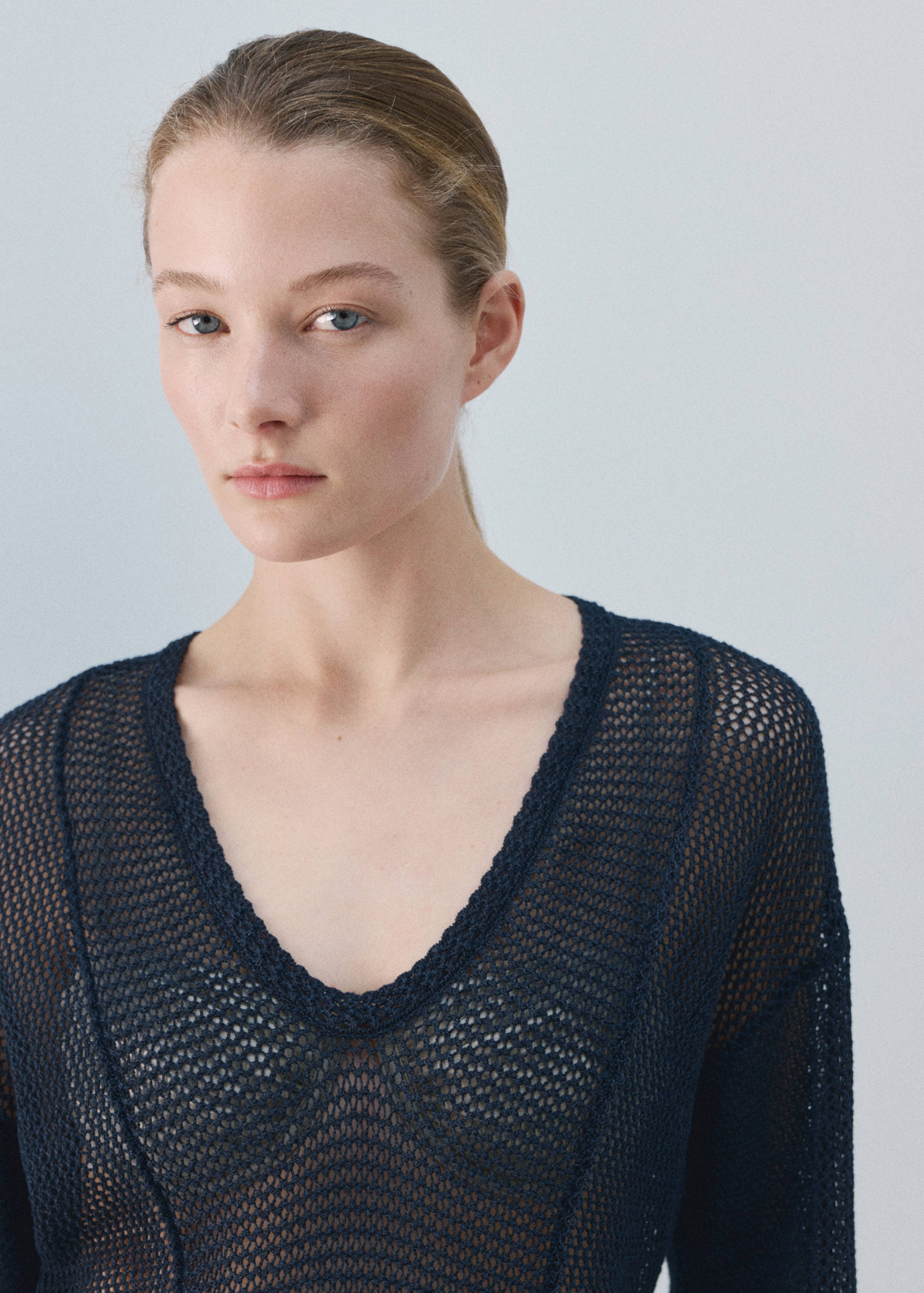 Rode jurk met lange mouwen - Detail van het artikel 2