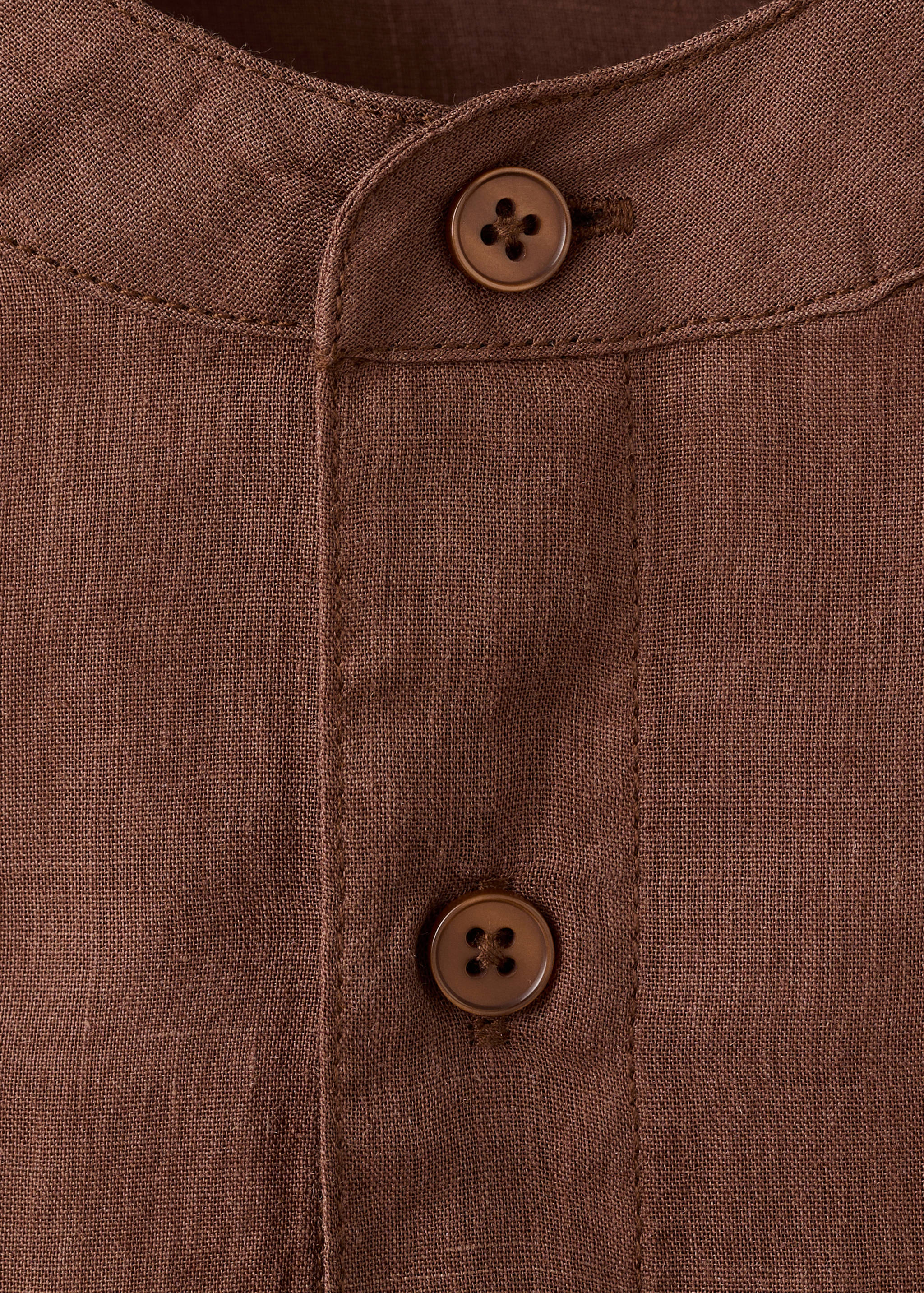 Ramie nightdress - Details of the article 8