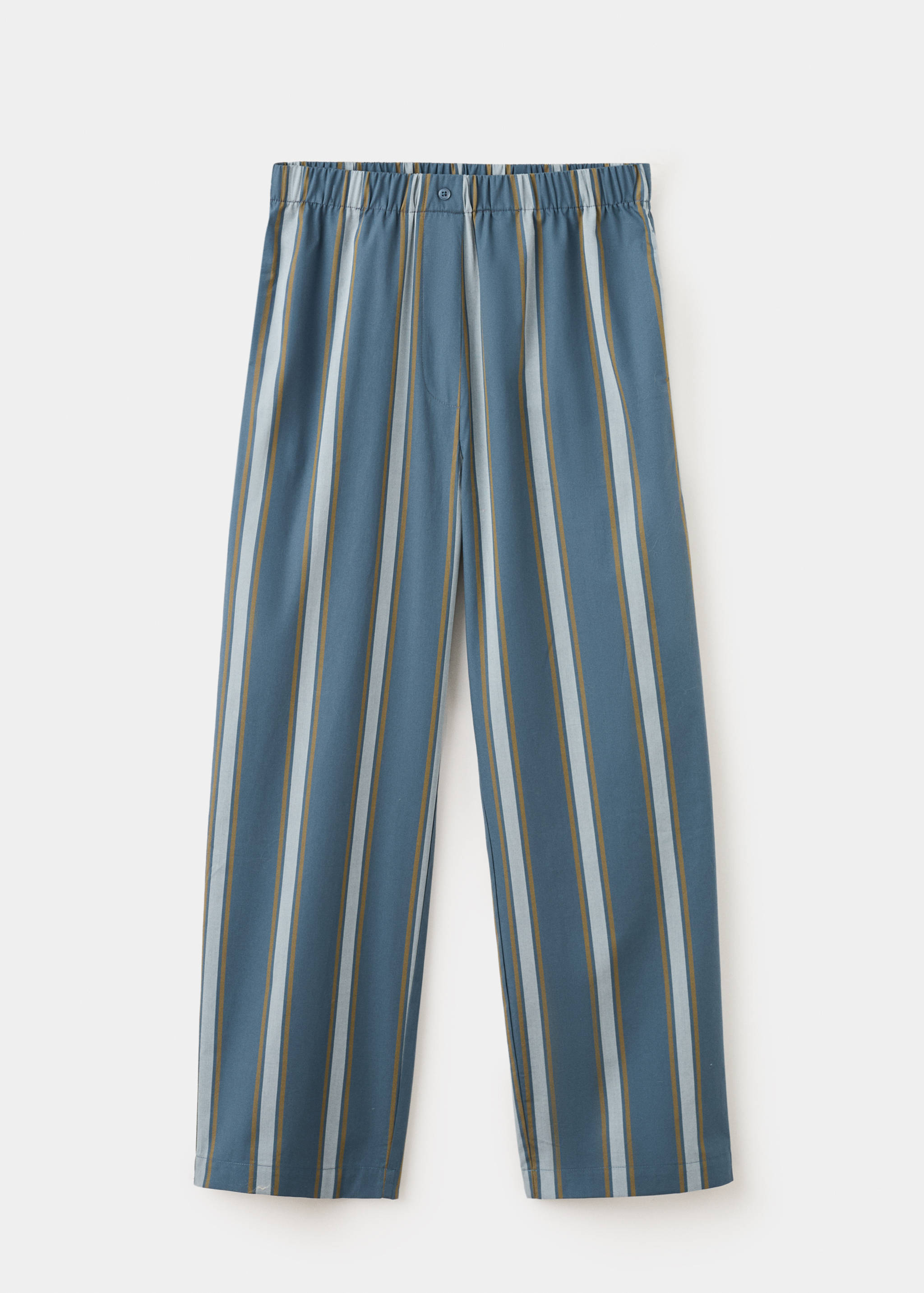 Striped pajama trousers - Article without model