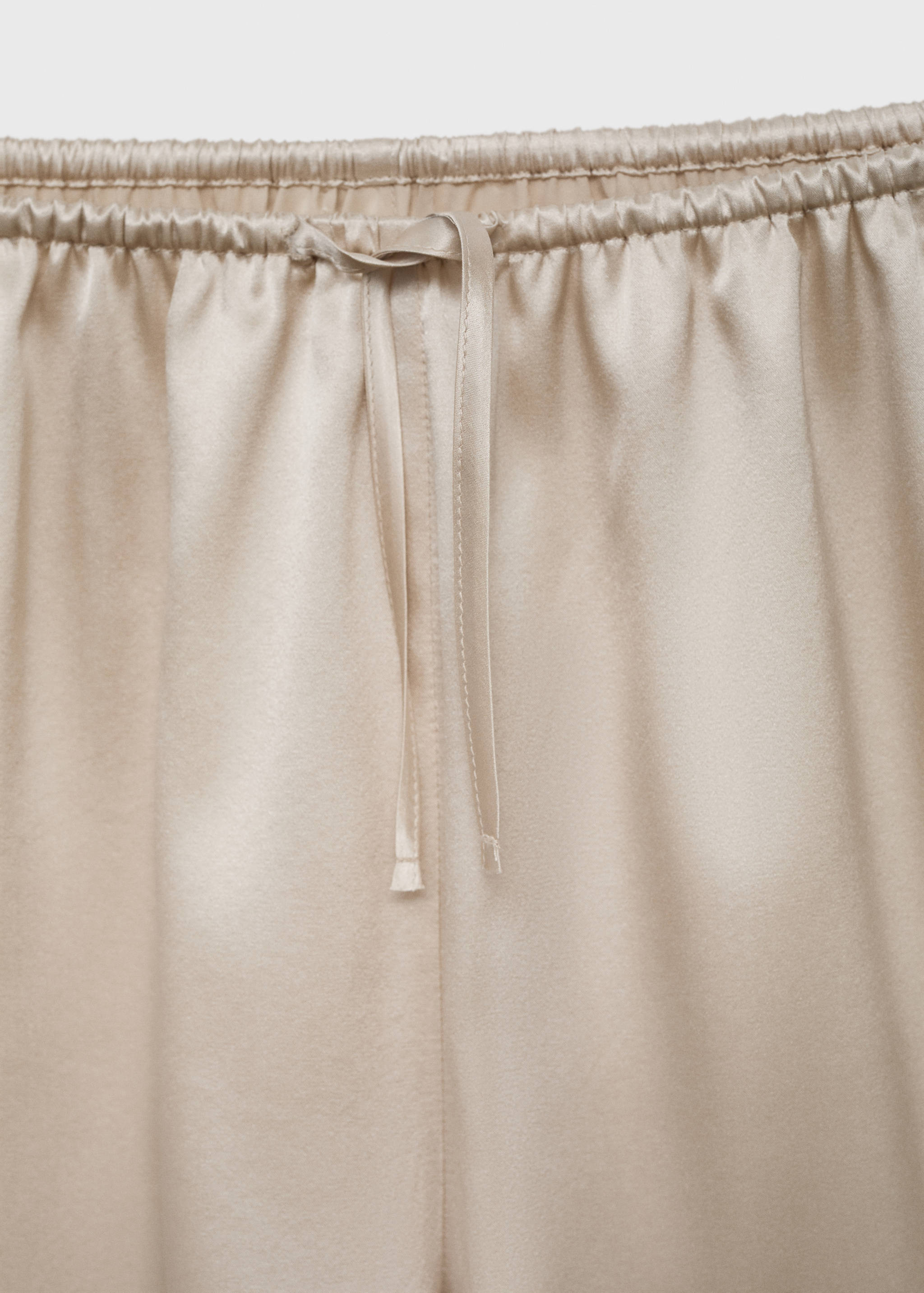 Silk pyjama shorts - Details of the article 8