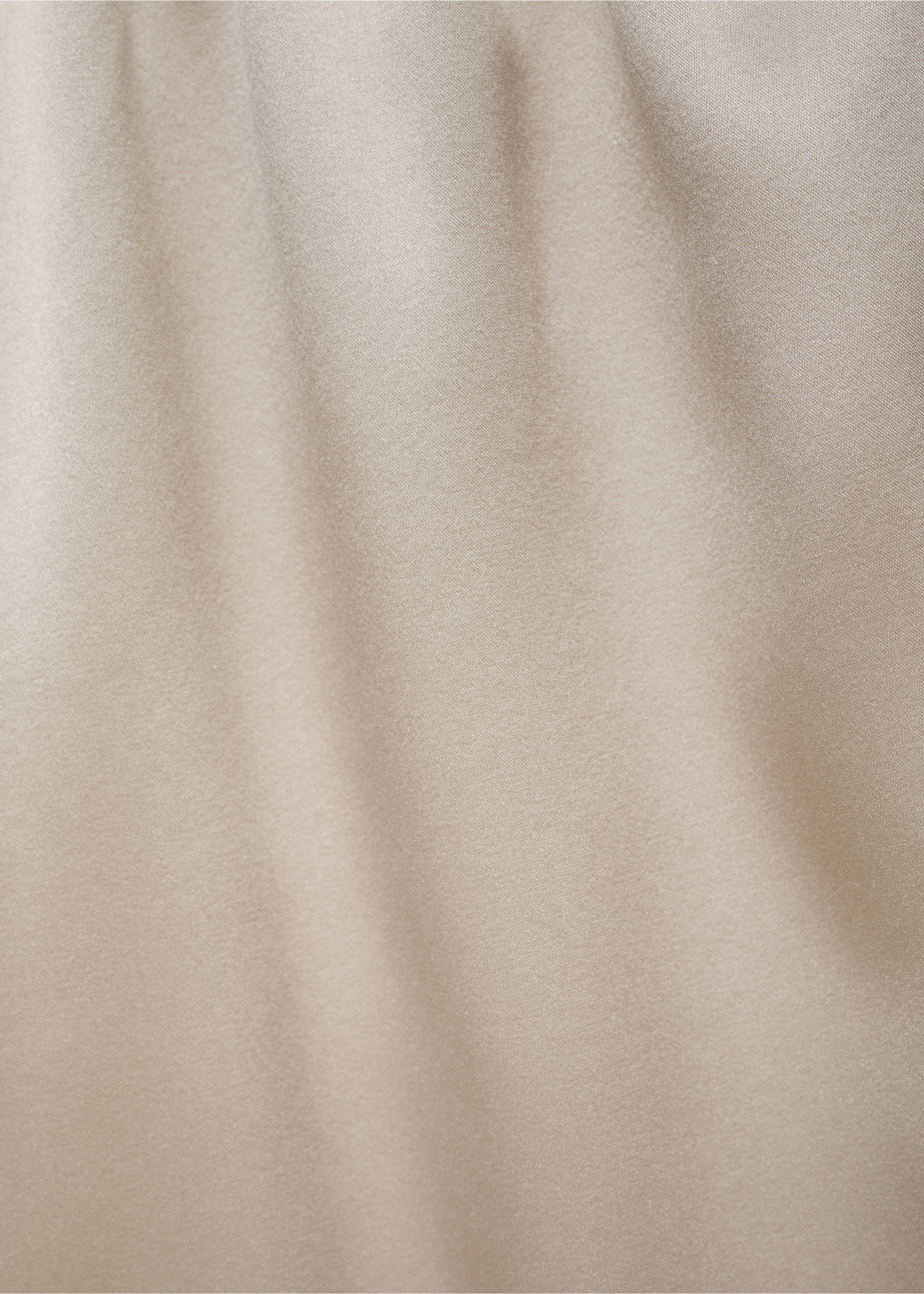 Silk pyjama shorts - Details of the article 0, Light/Pastel Grey. Ref: 27023329-00.