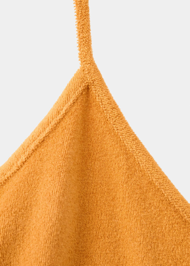 Terry cotton nightdress — Orange
