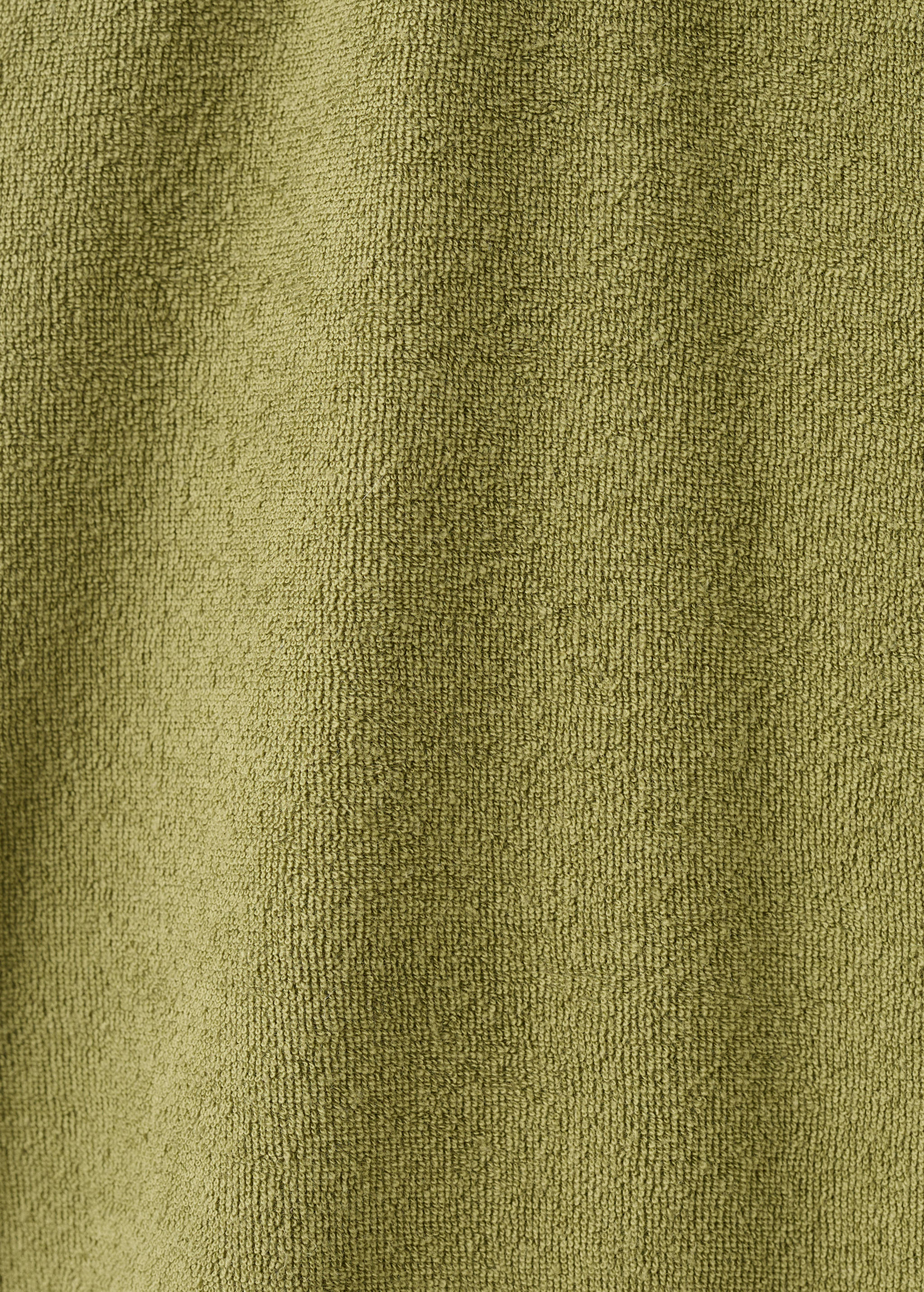 Terry cotton nightdress - Details of the article 0