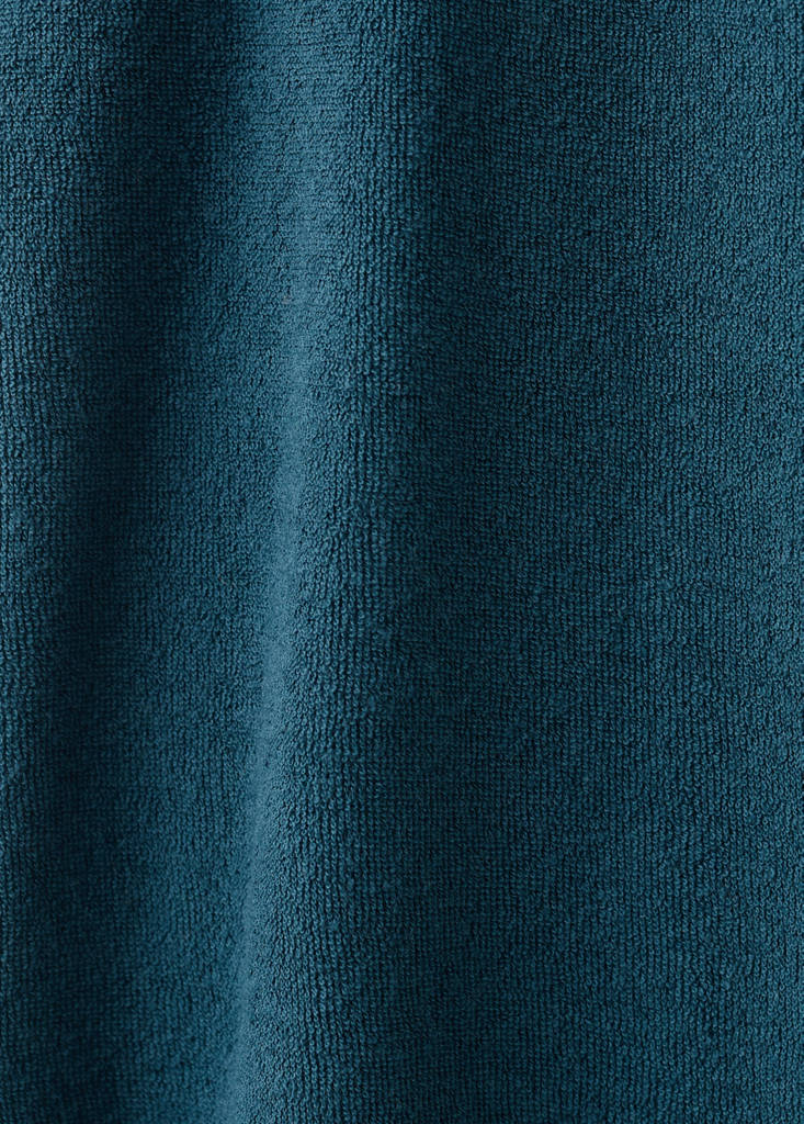 Terry cotton nightdress — Blue