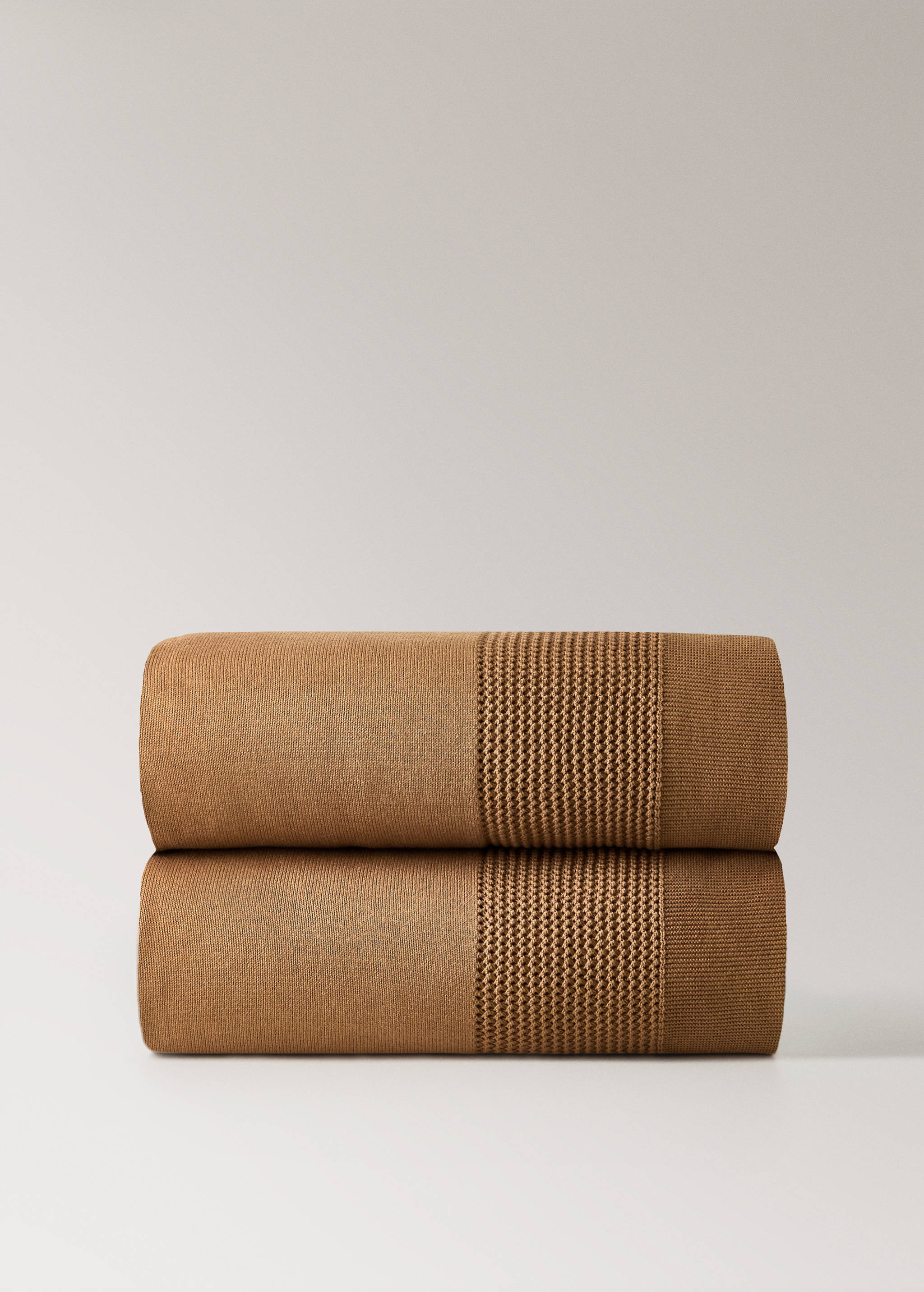 Babyfilt i hålmönstrad bomull - Artikel utan modell