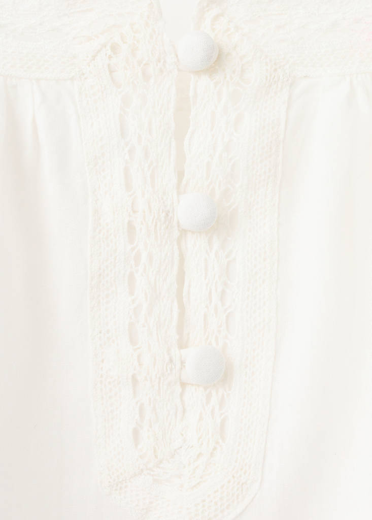 Cotton lace nightgown - thumbnail 6