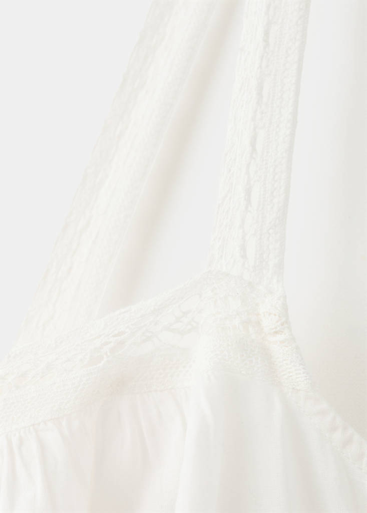 Cotton lace nightgown - thumbnail 7
