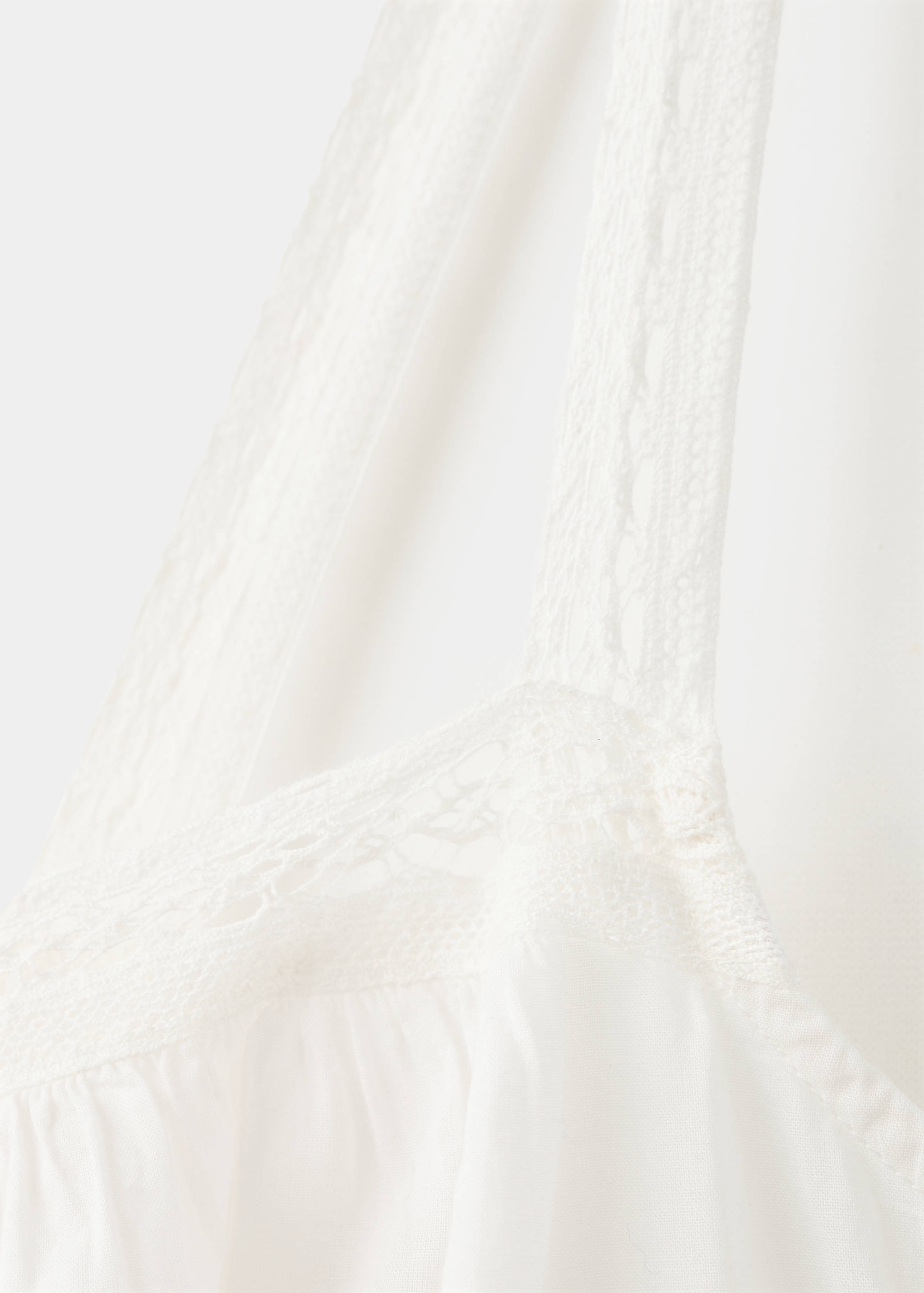 Cotton lace nightgown - Details of the article 0