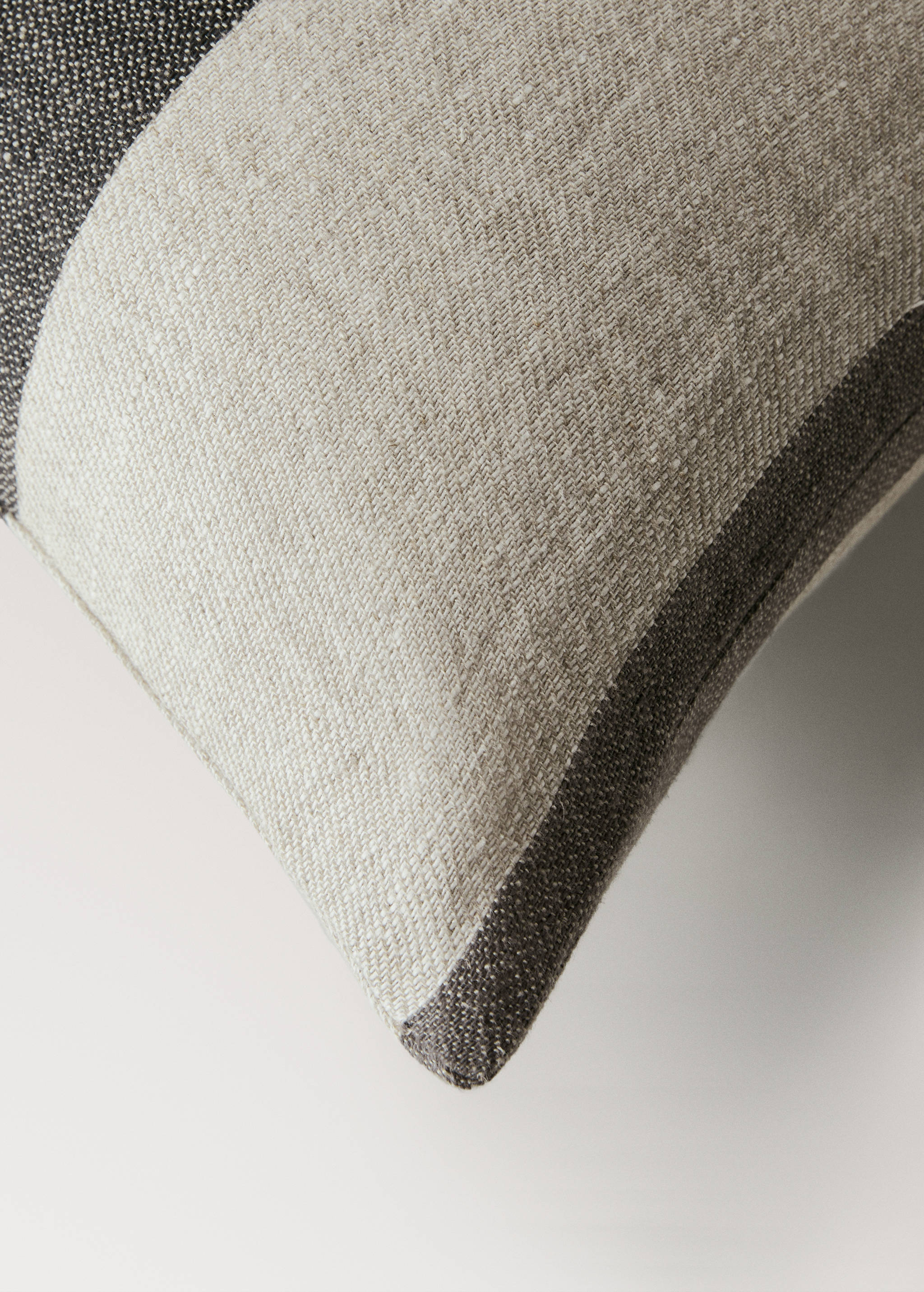 Linen striped cushion cover 40x90 cm - Details of the article 1