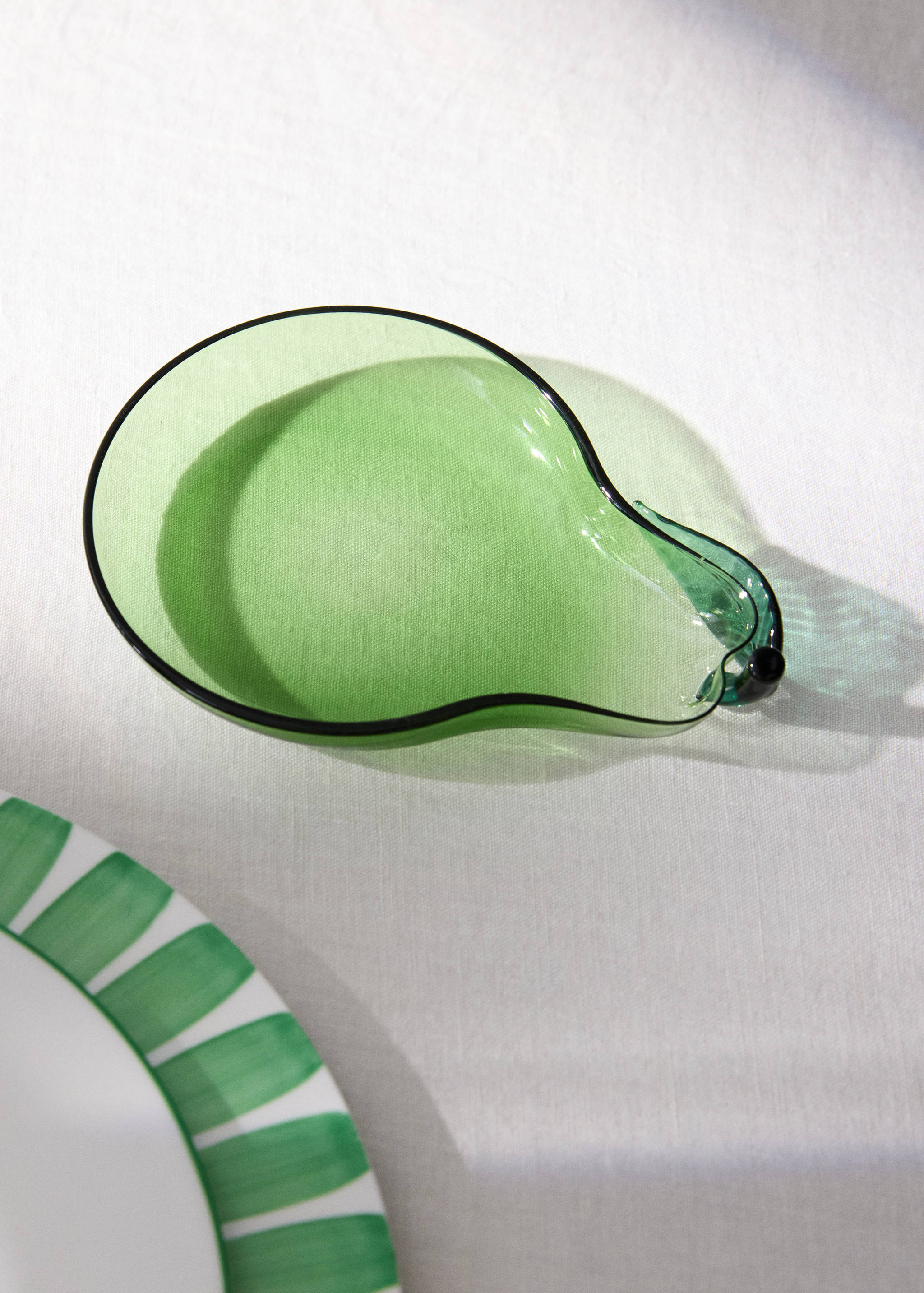 Borosilicate glass plate pear - General plane