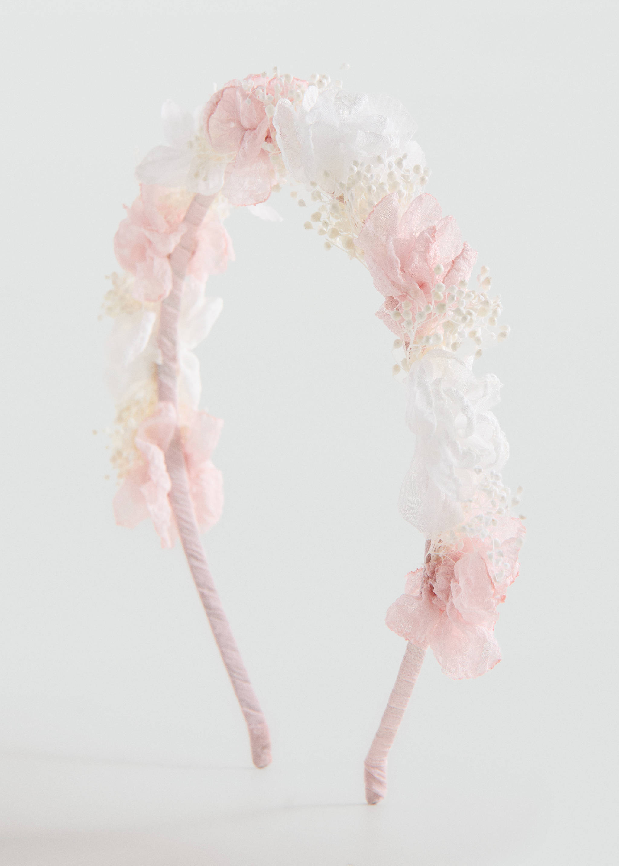 Floral headband with combined colours - Details of the article 1