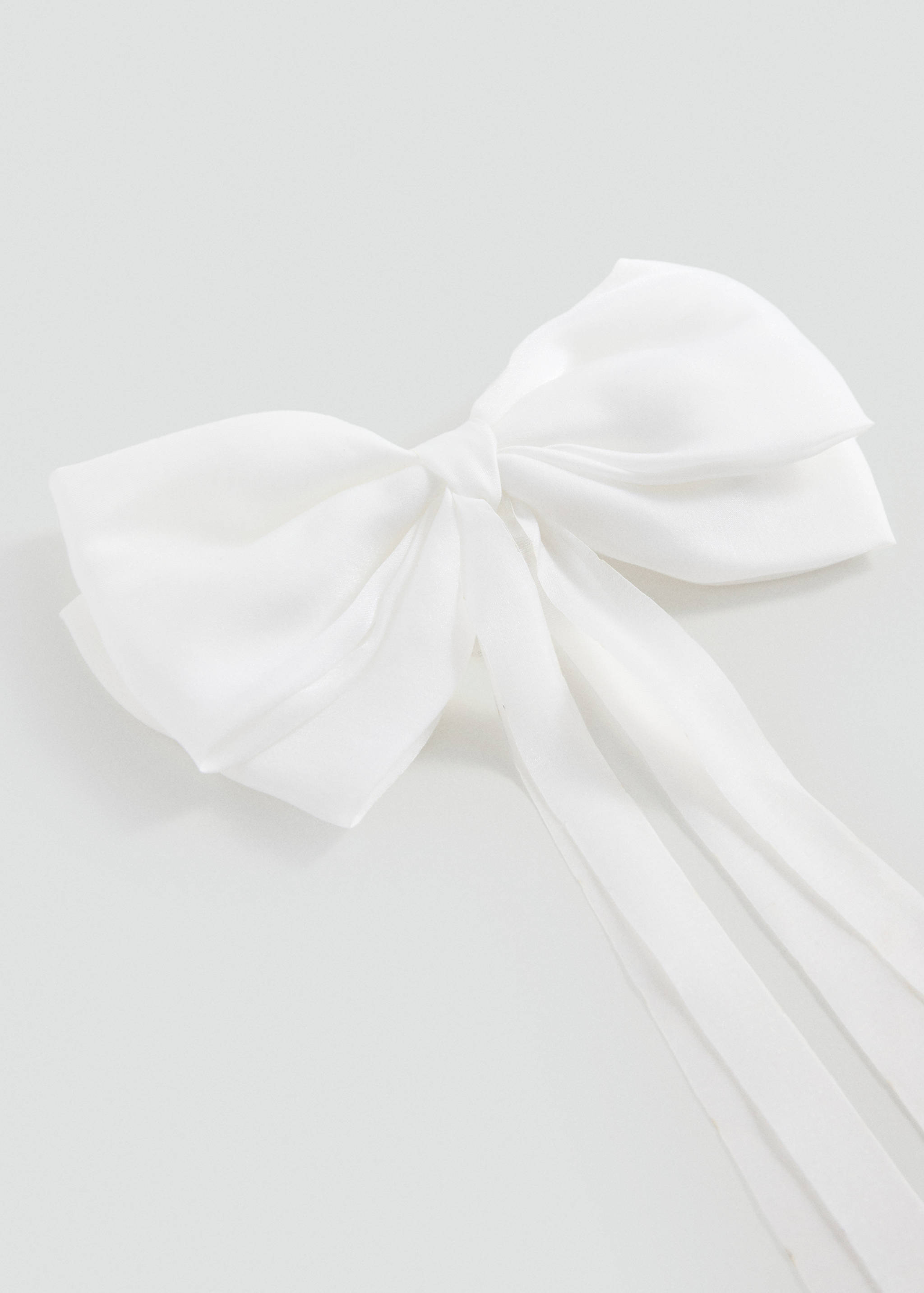 Hair clip with maxi bow - Medium plane