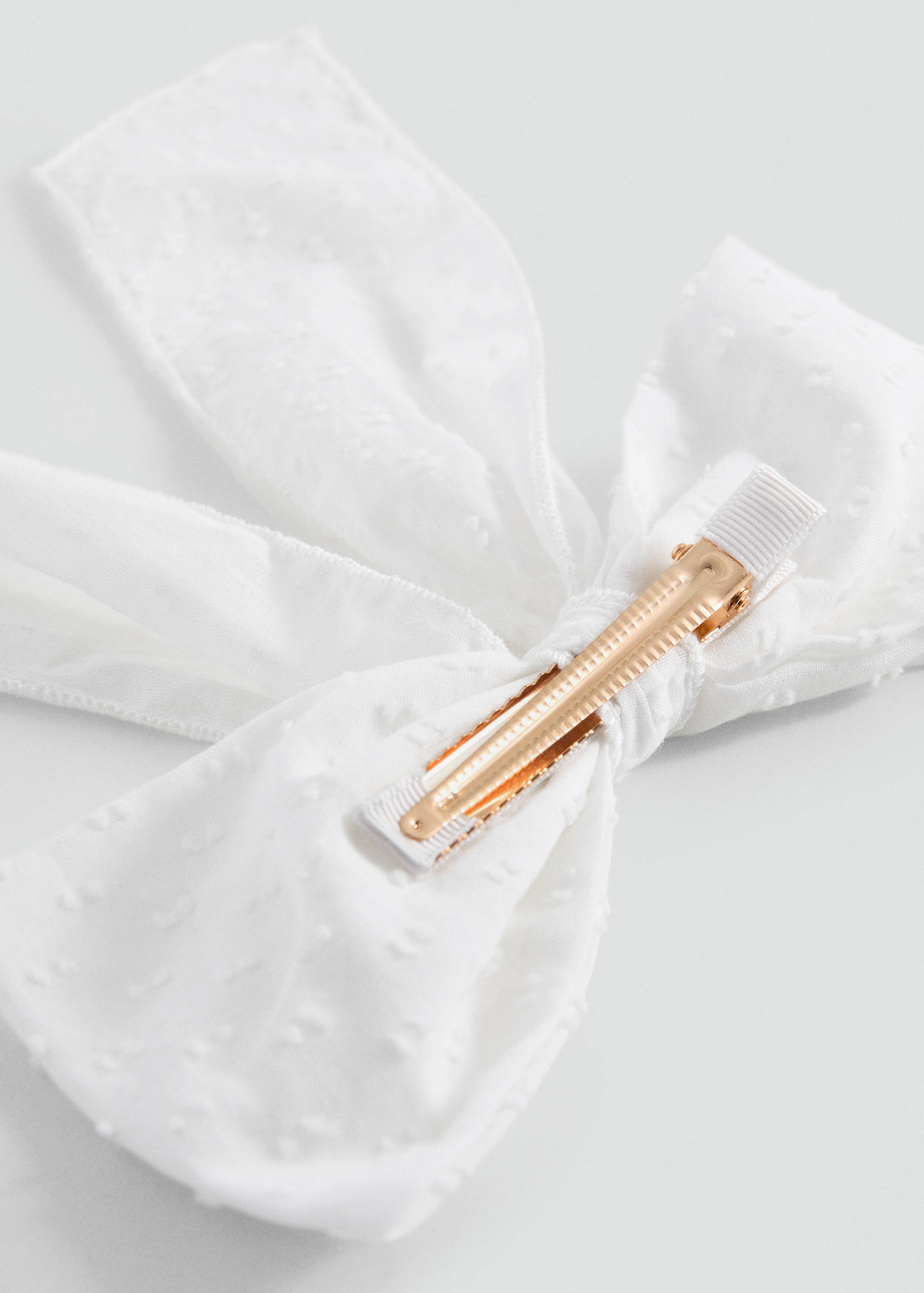 Bow hairclip - Medium plane