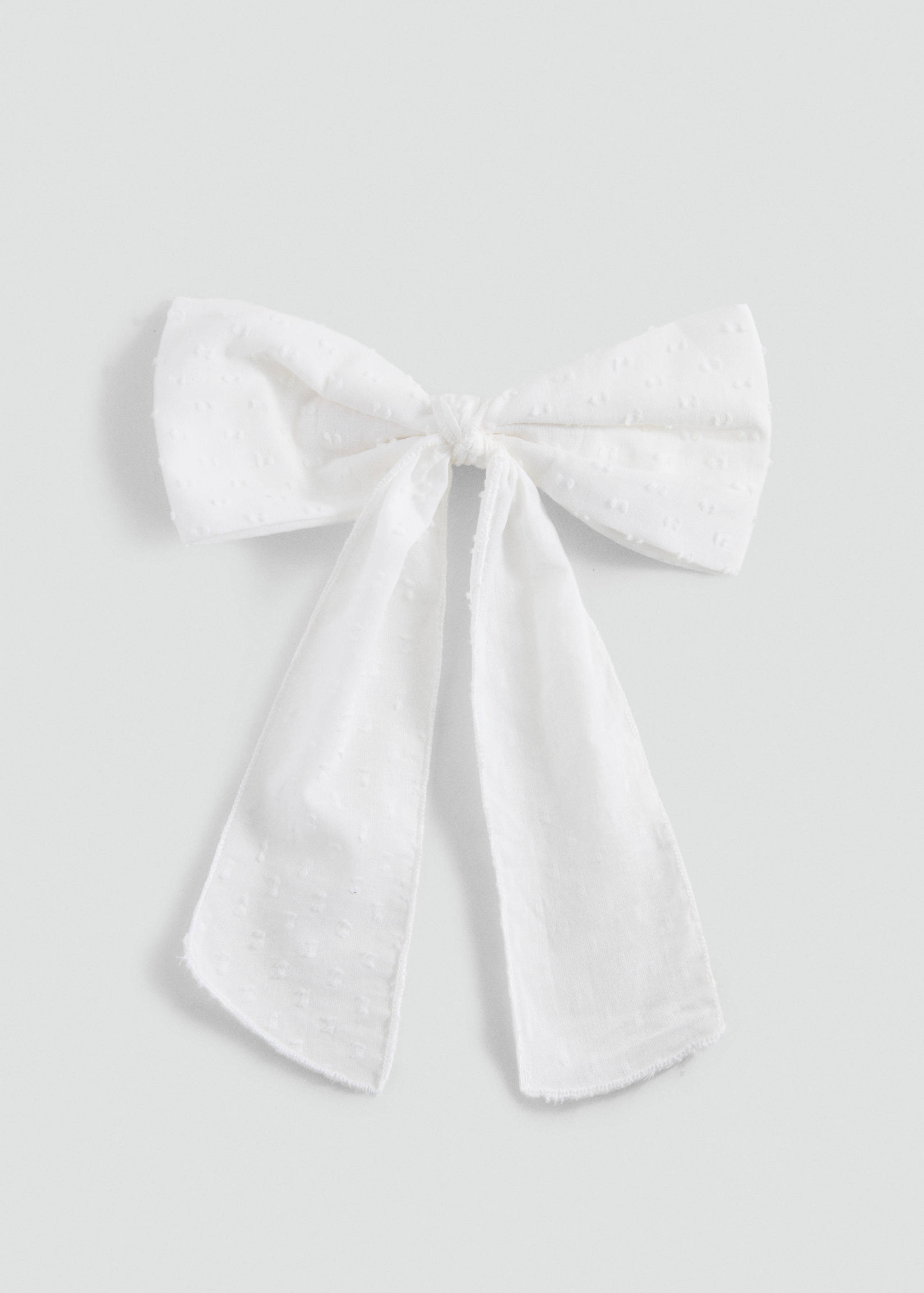 Barrette à cheveux nœud - Article sans modèle