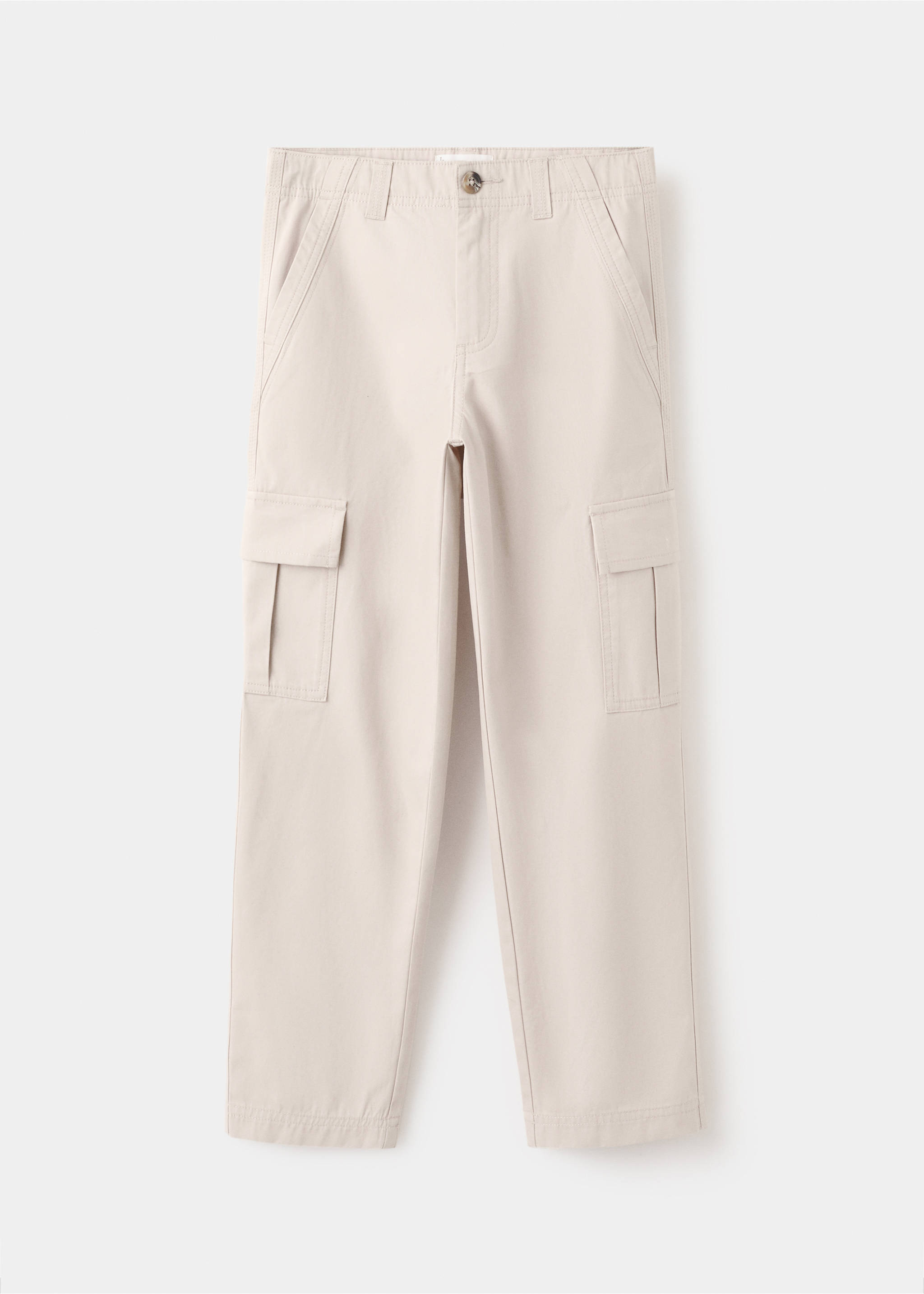 Pantalón cargo algodón - Artículo sin modelo, Gris hielo. Ref: 27023716-00.