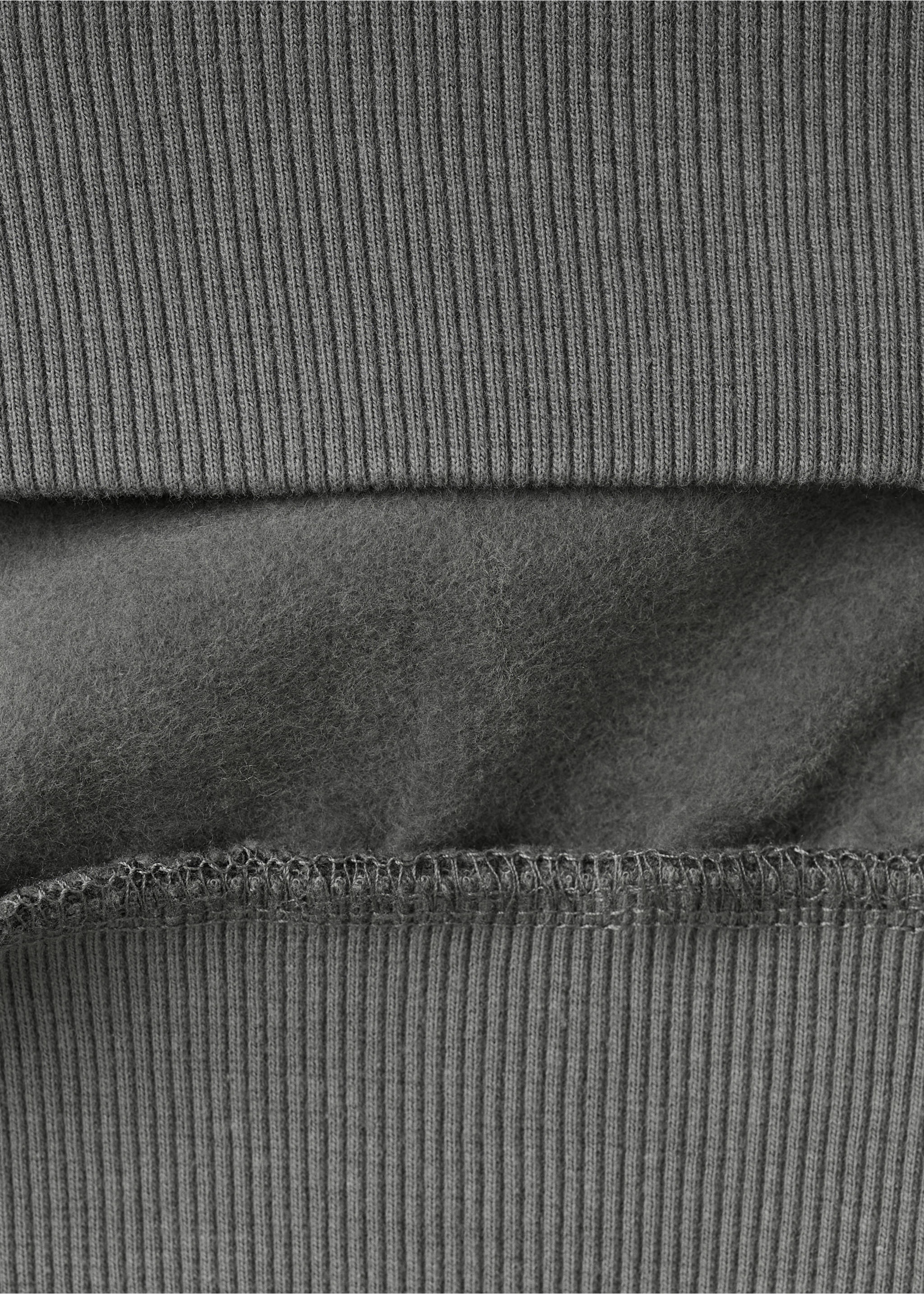 刺绣花朵棉质卫衣 - null, 深灰色. Ref: 27023718-00.