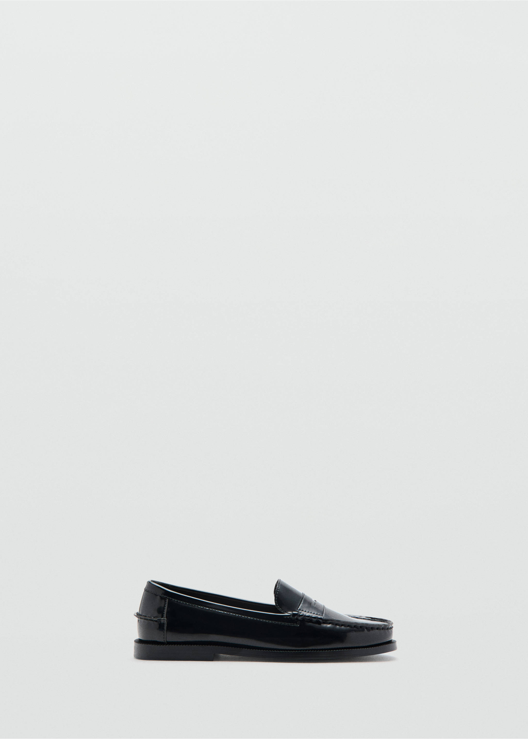 Mocasín efecto piel - Artículo sin modelo, Negro. Ref: 27023728-00.