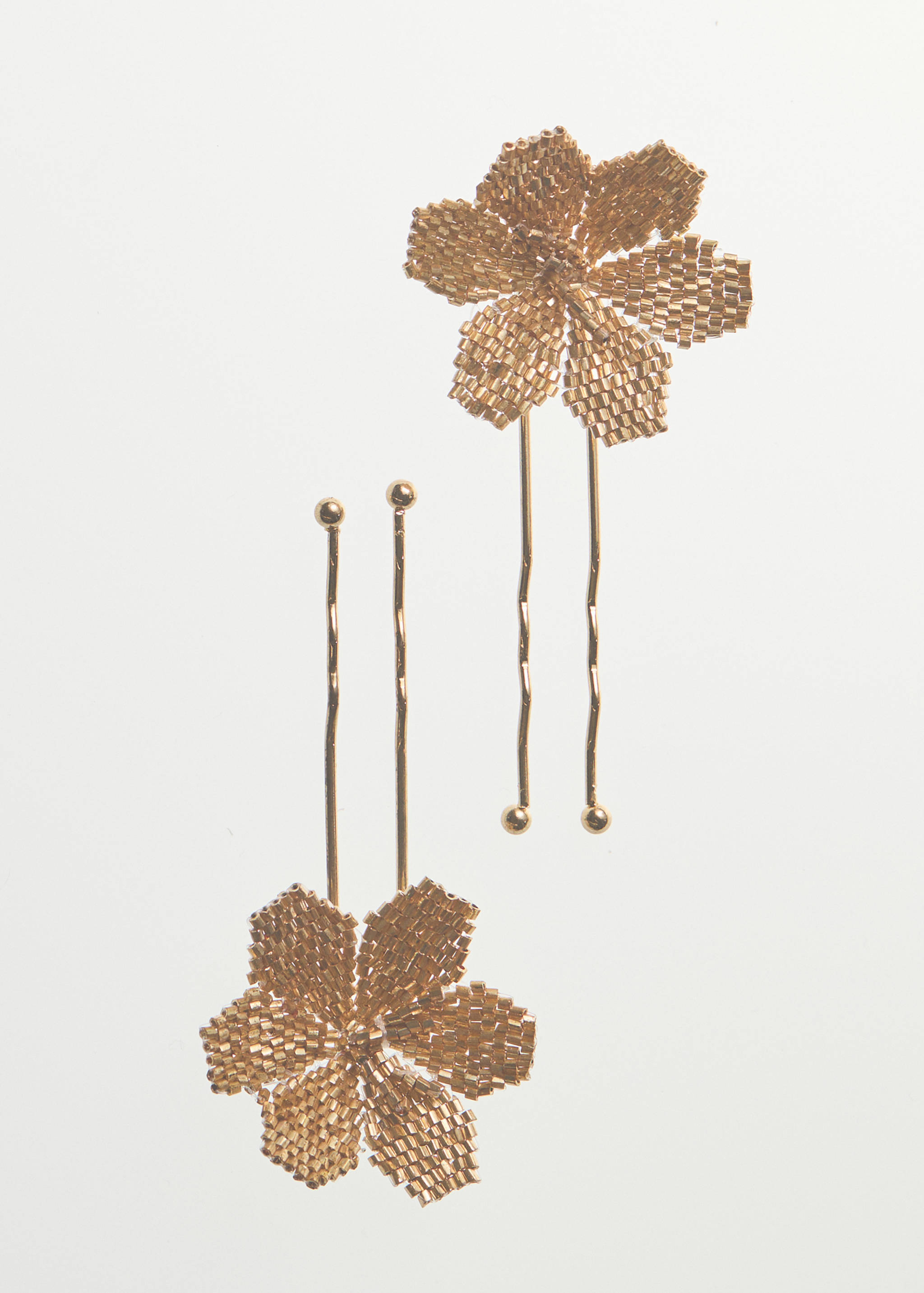 2 pack flower hairclips - Details of the article 6