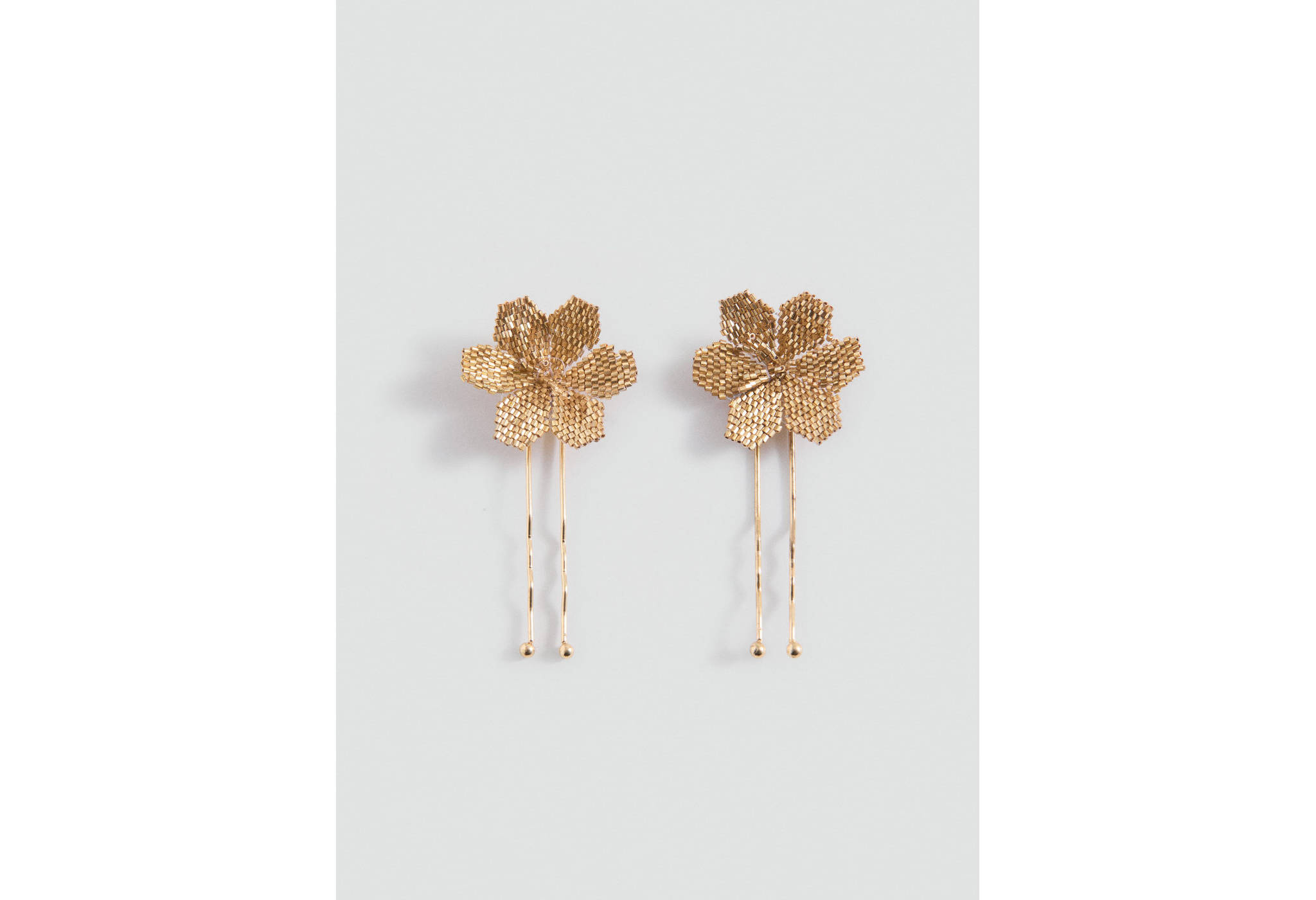 2 pack flower hairclips - Details of the article 6
