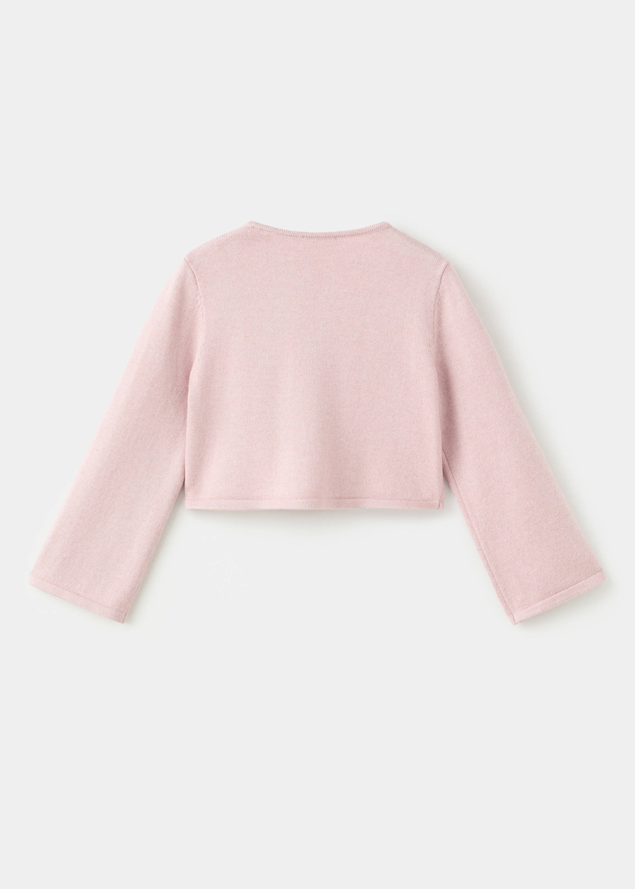 Cárdigan punto detalles calados - Reverso del artículo