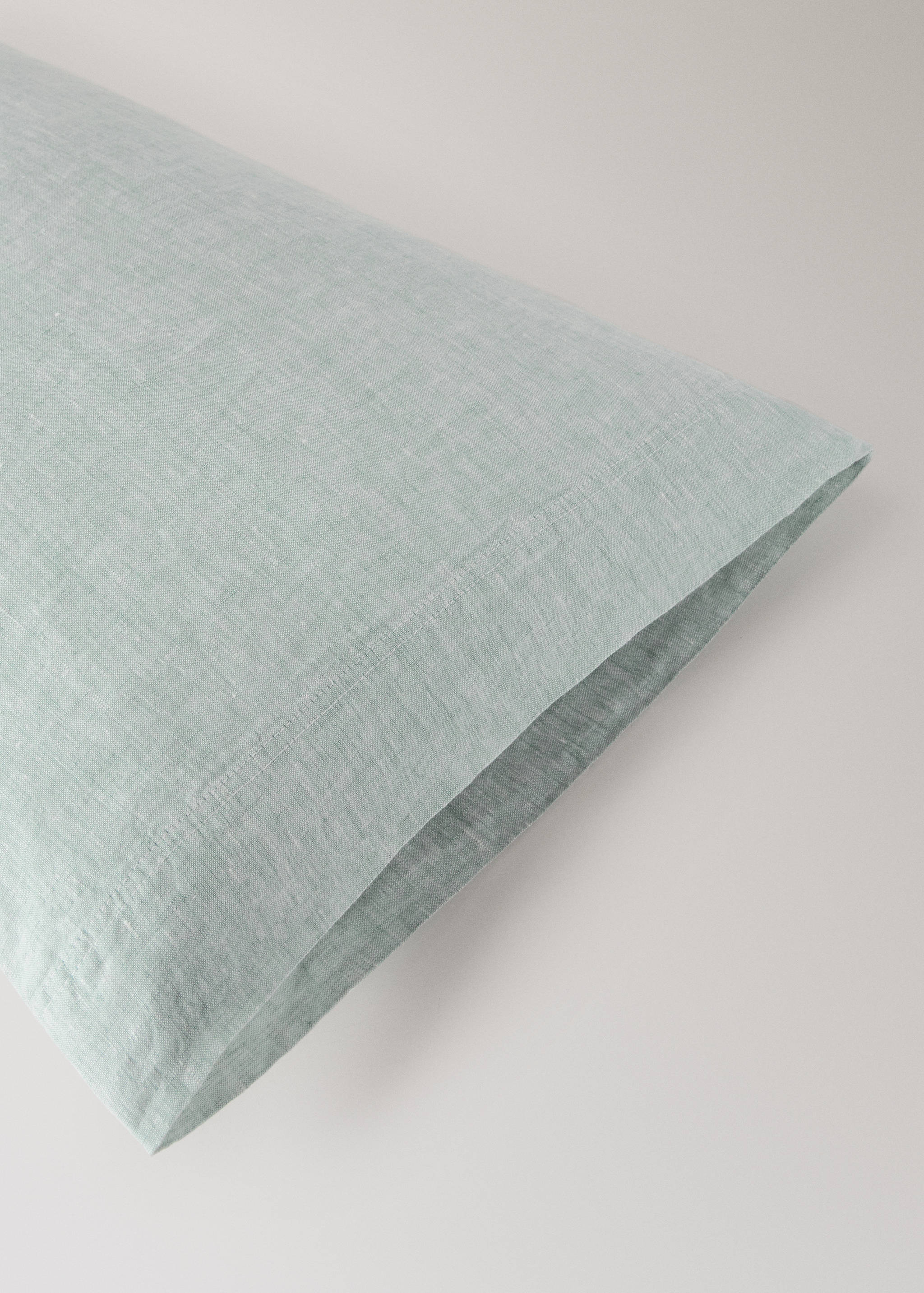 100% melange linen pillow cover 45x110cm - Details of the article 2