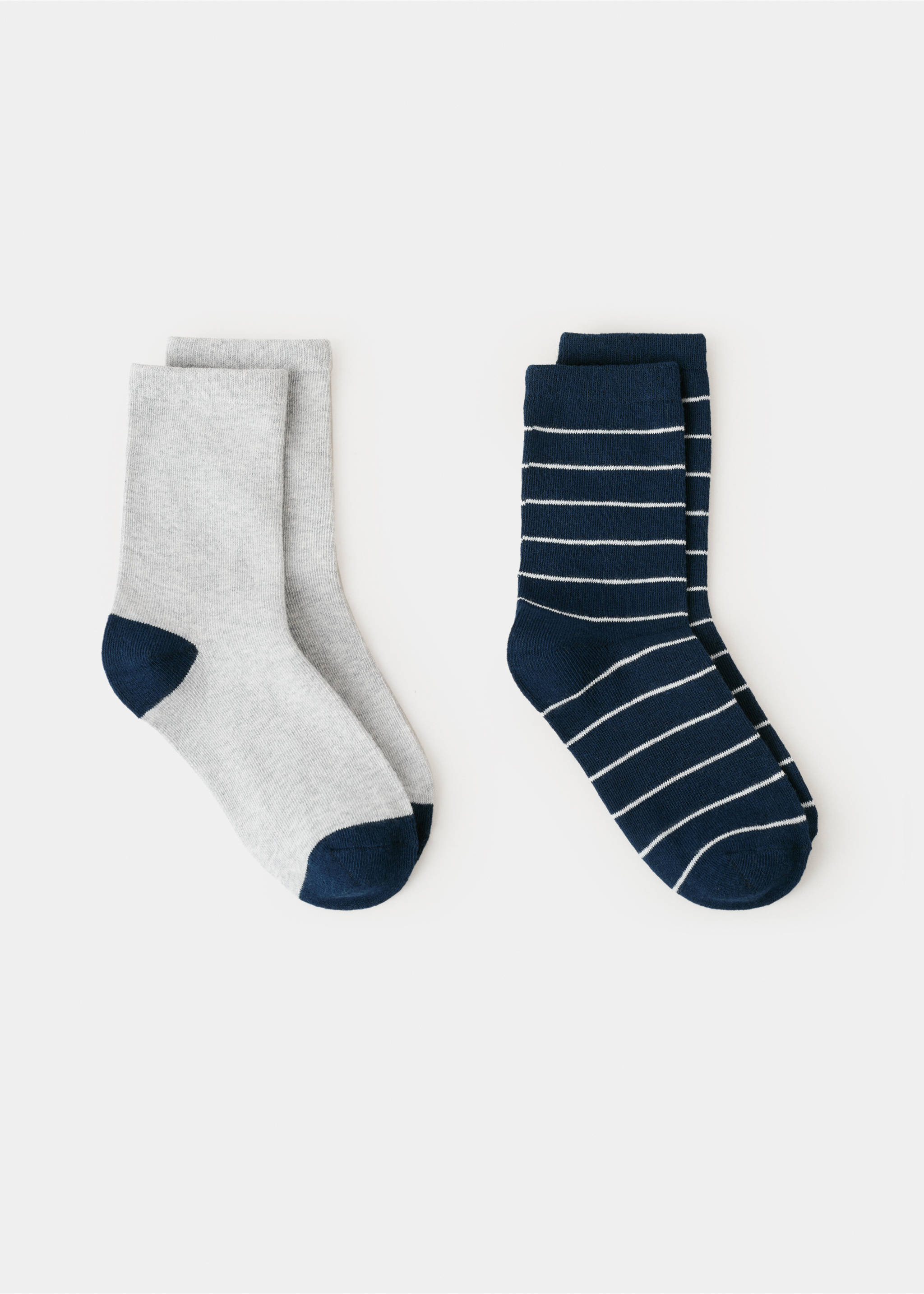 2 pack mixed socks - Article without model, Navy. Ref: 27023742-00.