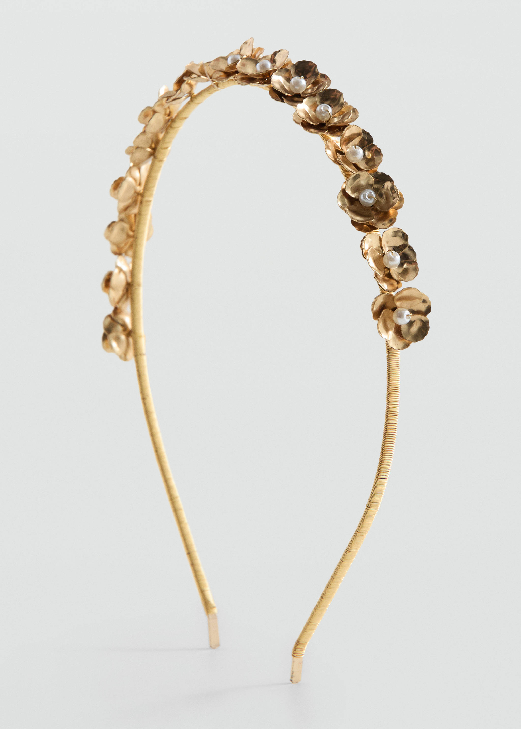 Beaded flower headband - Details of the article 1