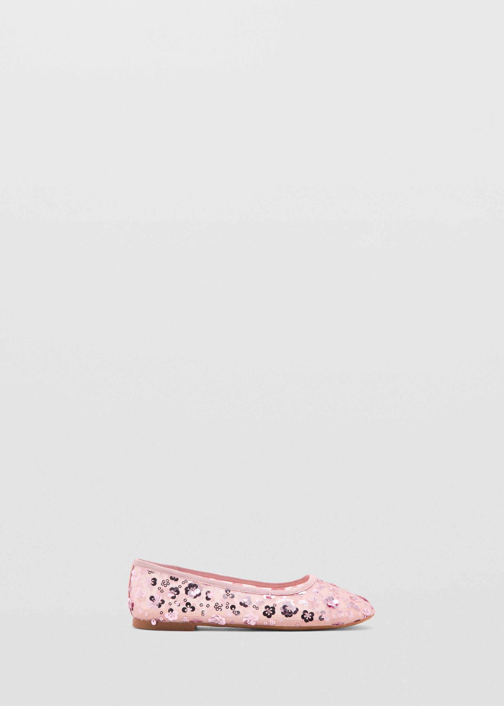 Mesh rhinestone ballet flats - Article without model