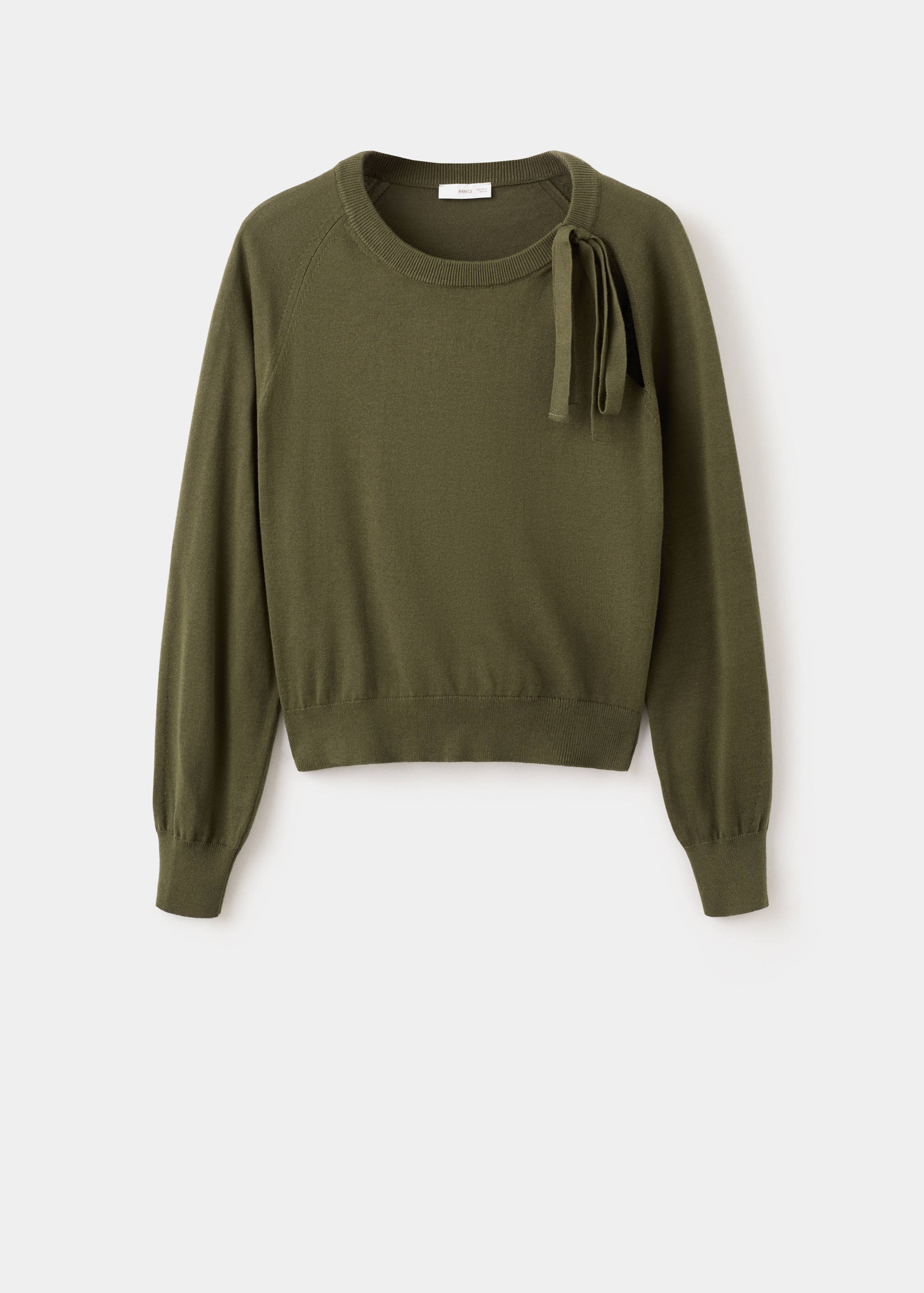Bow knit sweater - Article without model