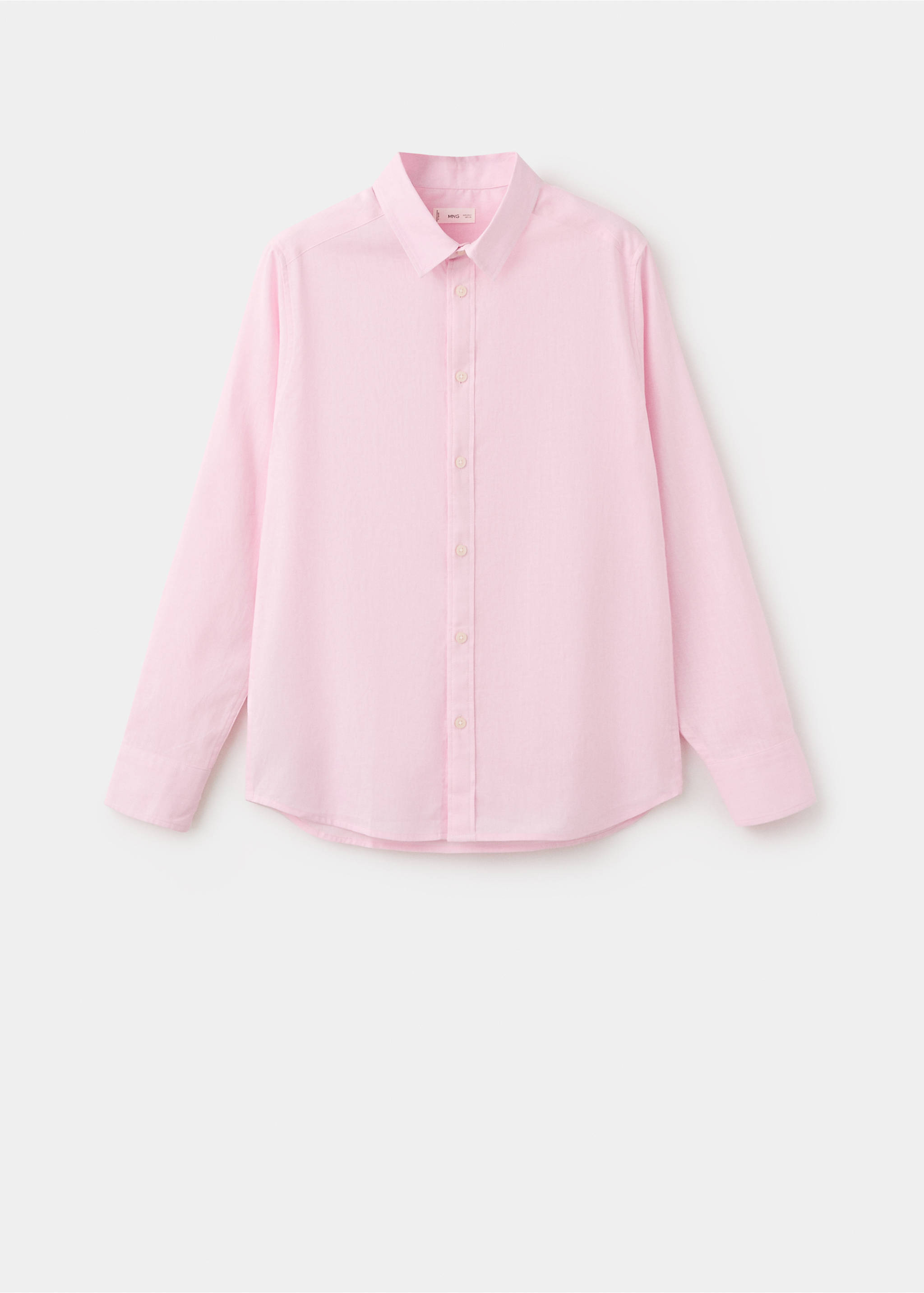 Camisa lli botons - Article sense model, Rosa. Ref: 27024054-00.