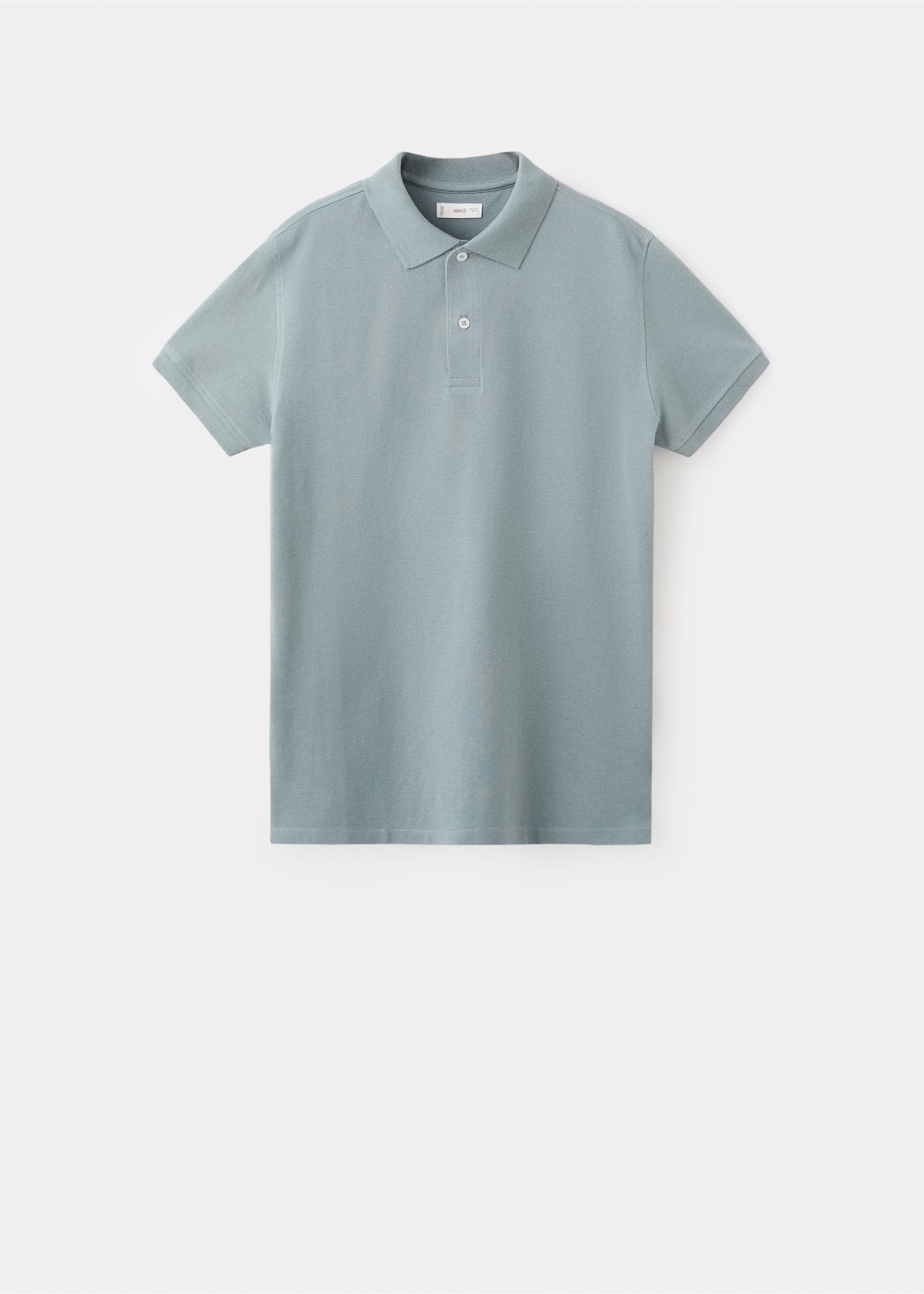 Polo algodón manga corta - Artículo sin modelo, Azul. Ref: 27024058-00.