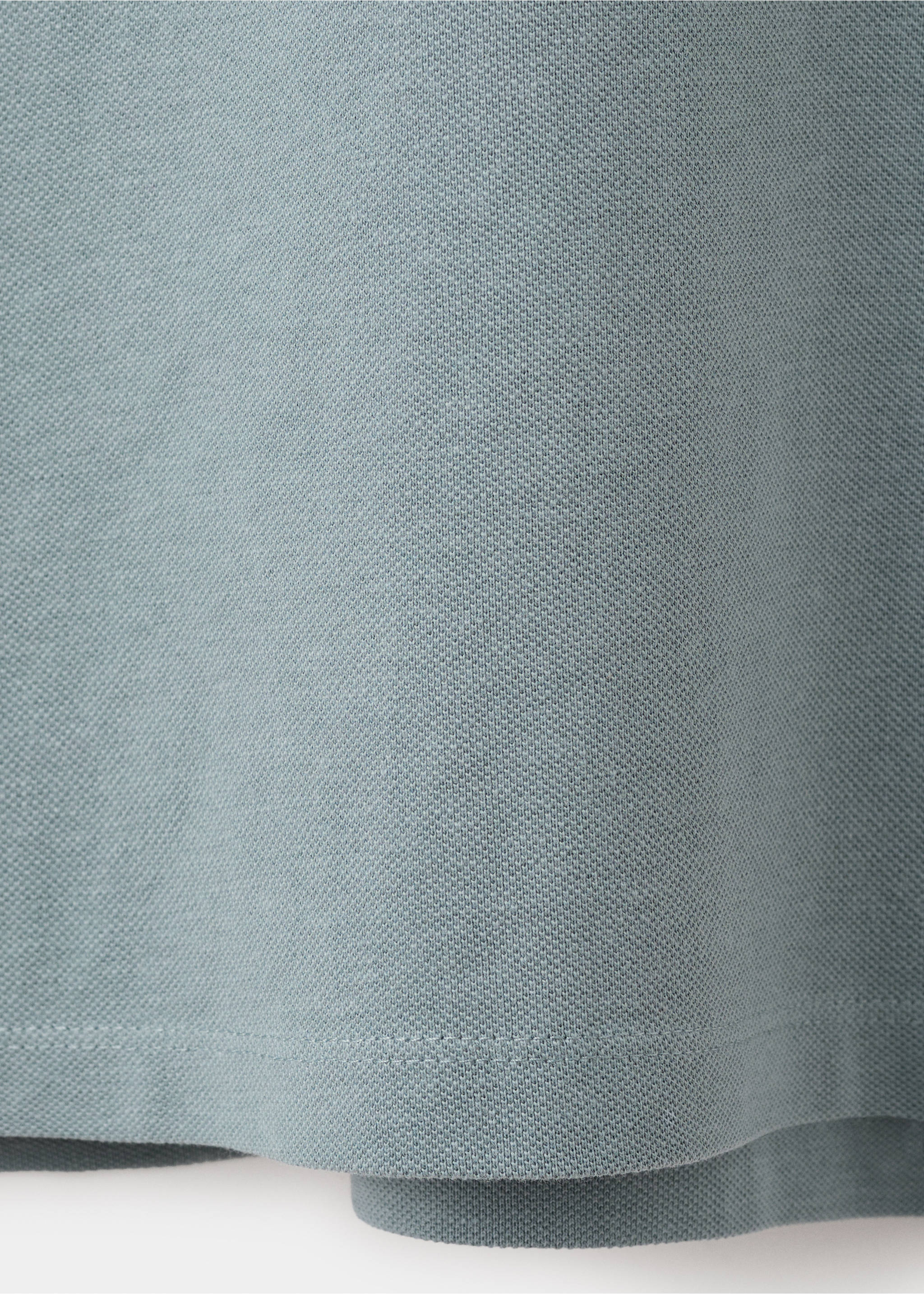 Polo algodón manga corta - Detalle del artículo 0, Azul. Ref: 27024058-00.