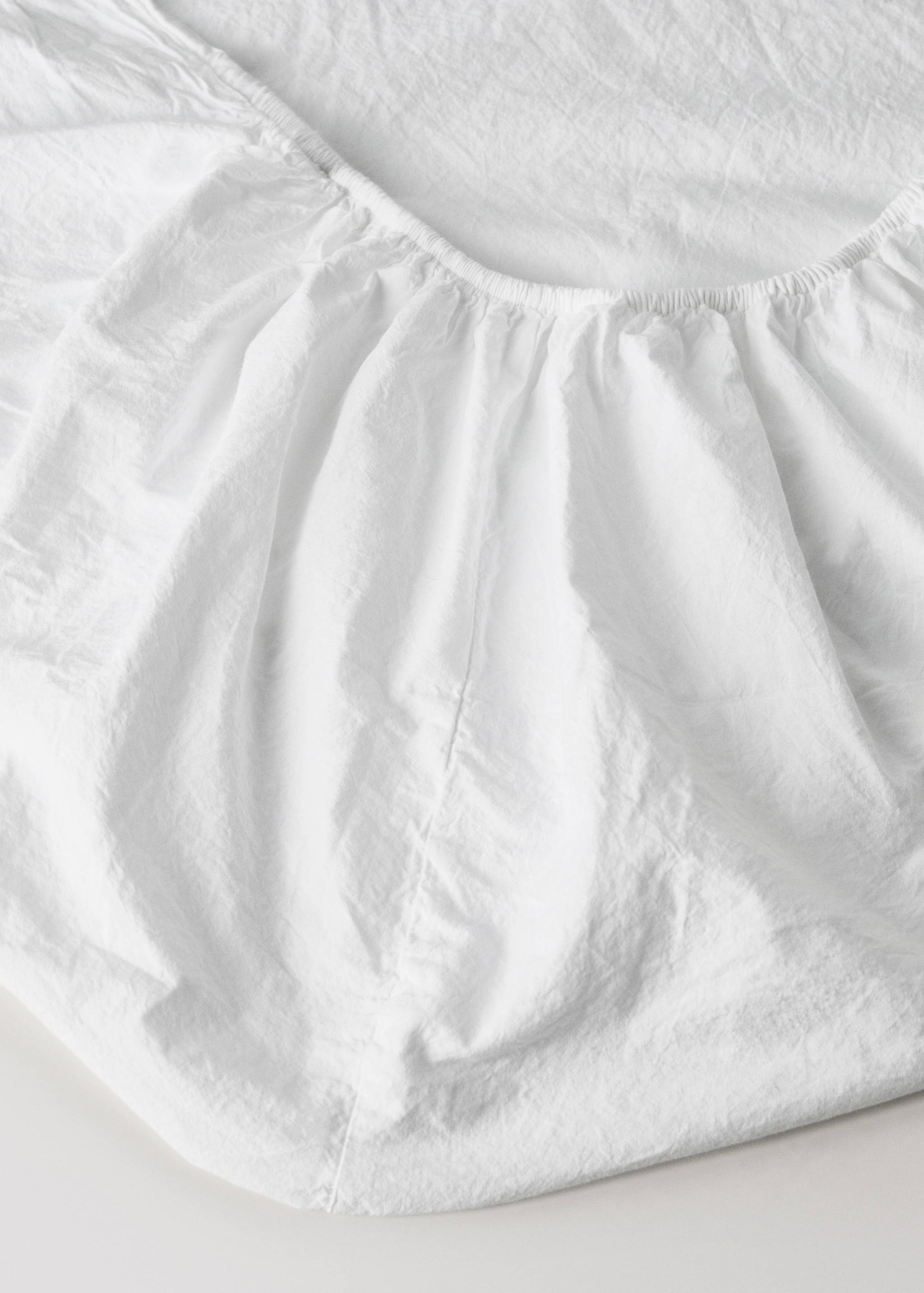 Stycktvättat underlakan för barn i bomullspercale för 90 cm säng - Detaljer om artikeln 1