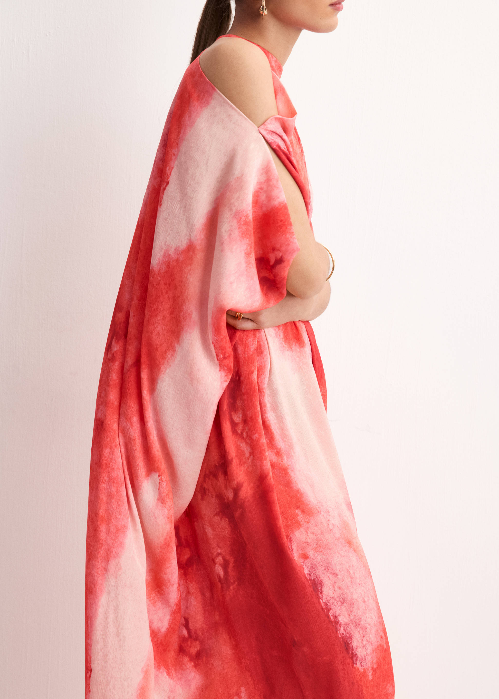 Off-the-shoulder long dress - Details of the article 2