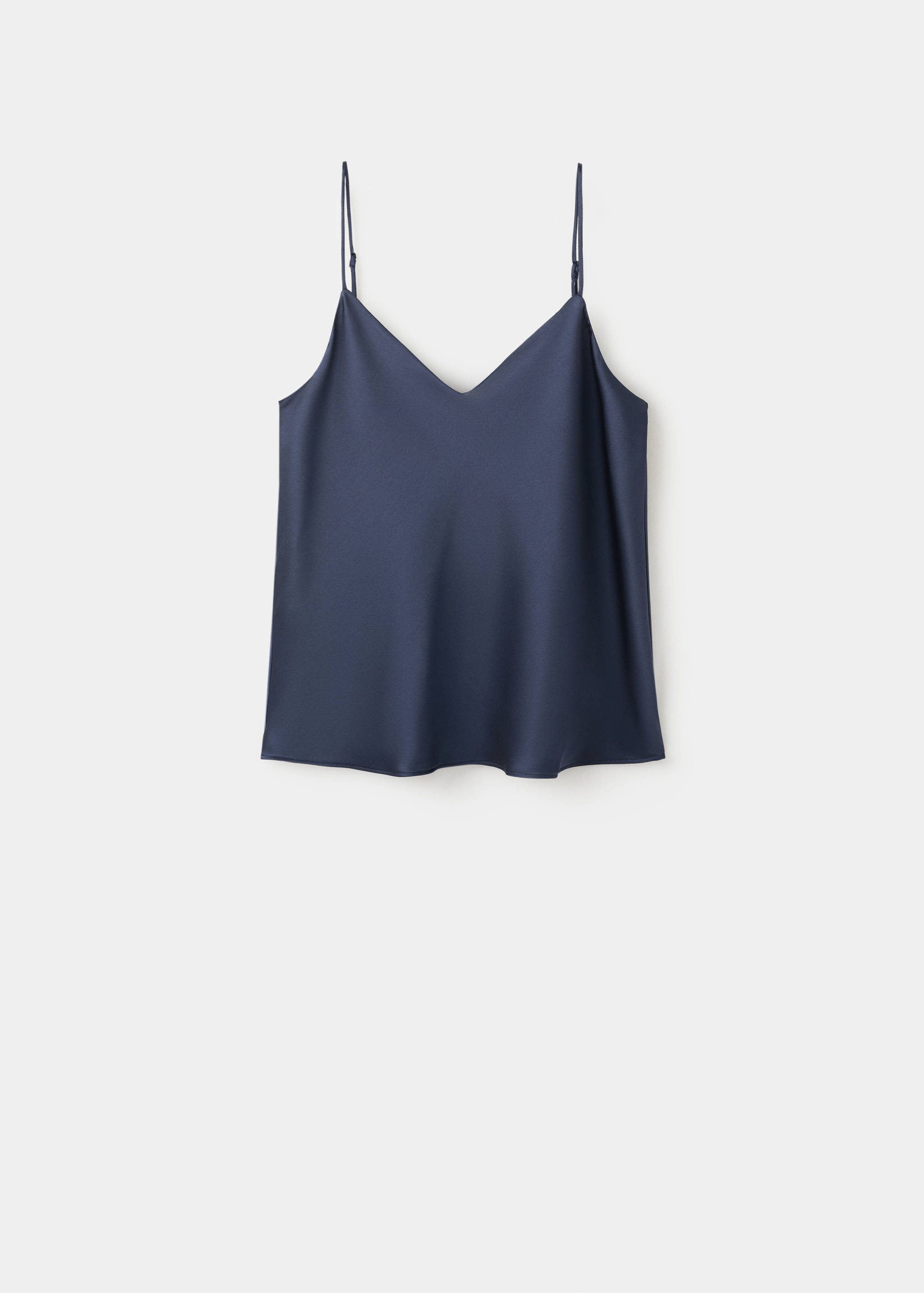 Satin top with straps - Article without model