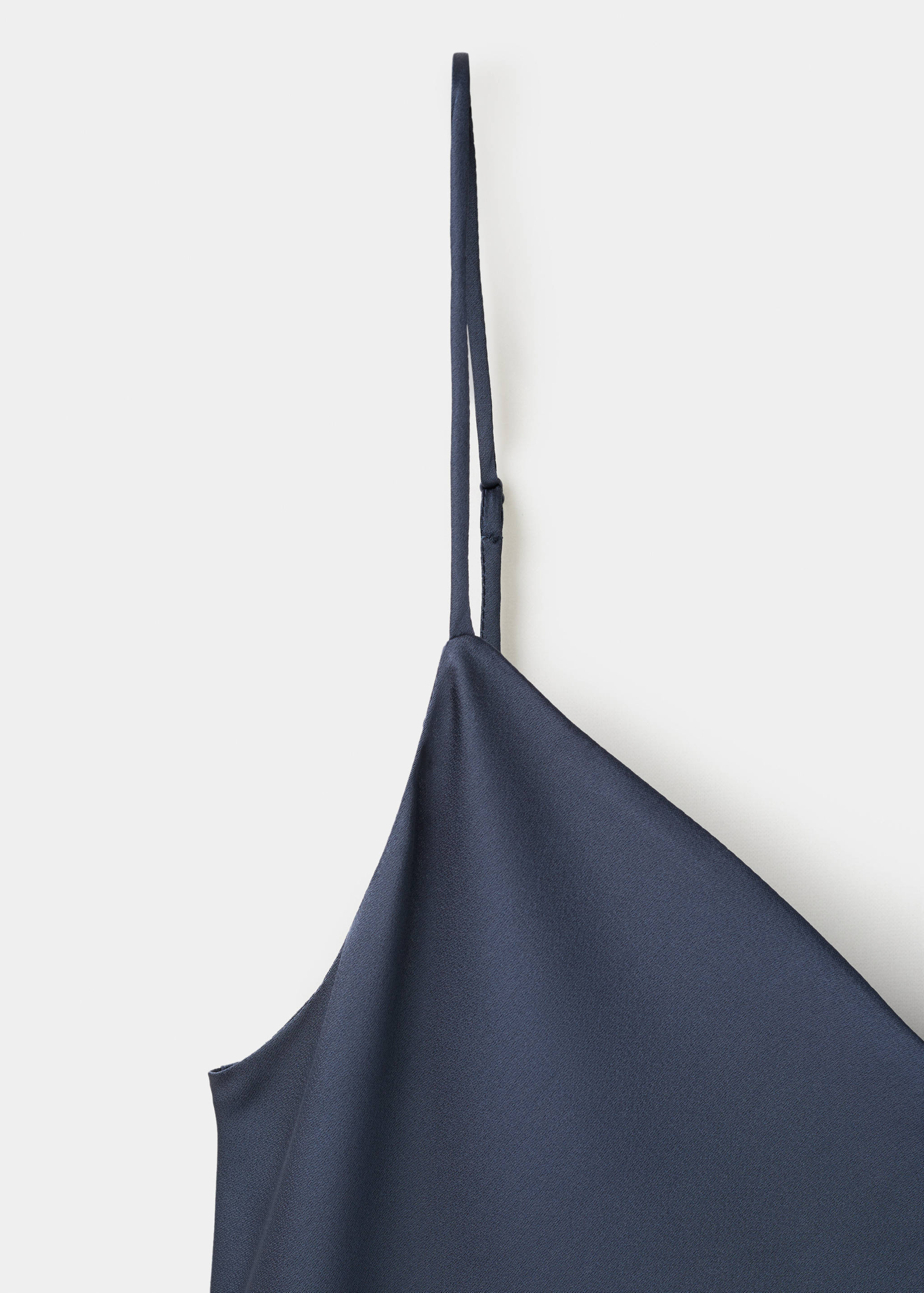 Satin top with straps - Details of the article 0