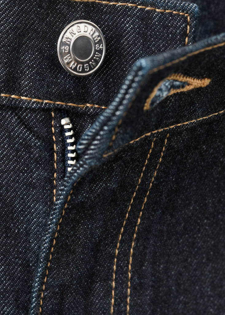 Low-rise balloon jeans — Open Blue
