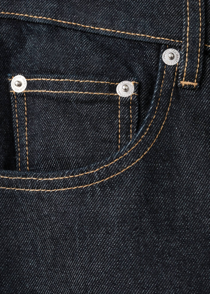 Low-rise balloon jeans — Open Blue