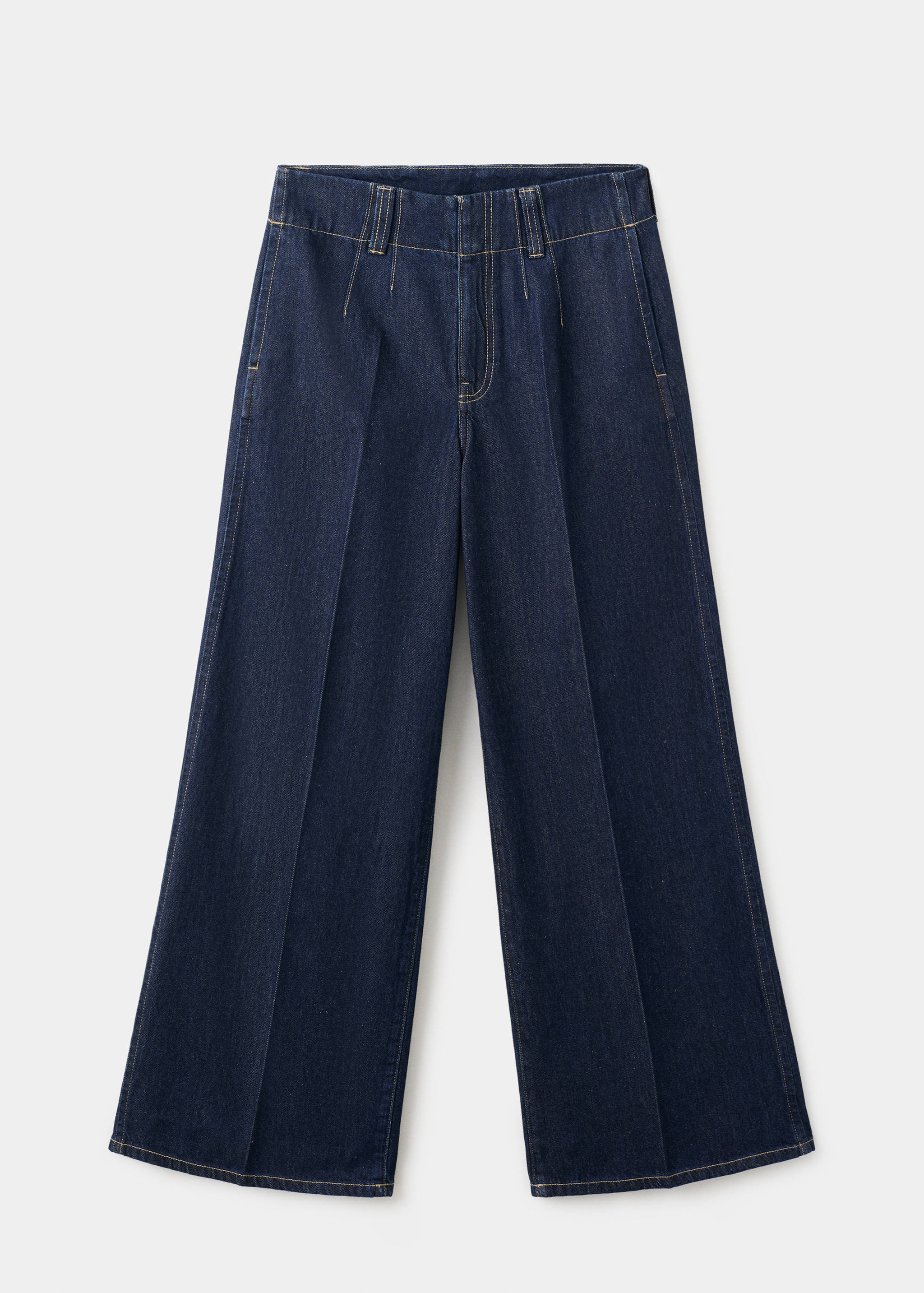 Wide-Leg-Jeans mit mittlerer Bundhöhe - Artikel ohne Model