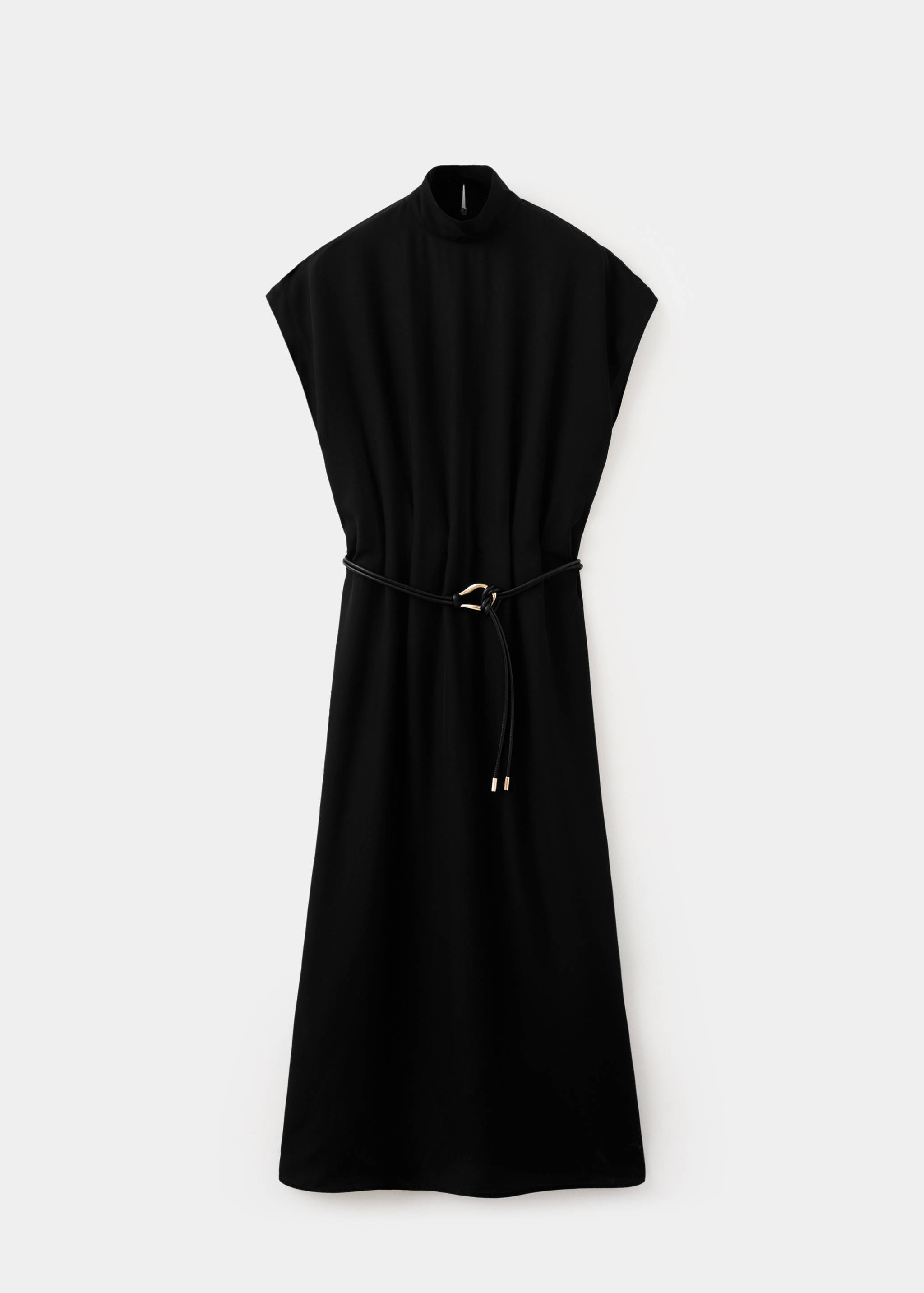 Vestido lyocell cinturón - Artículo sin modelo