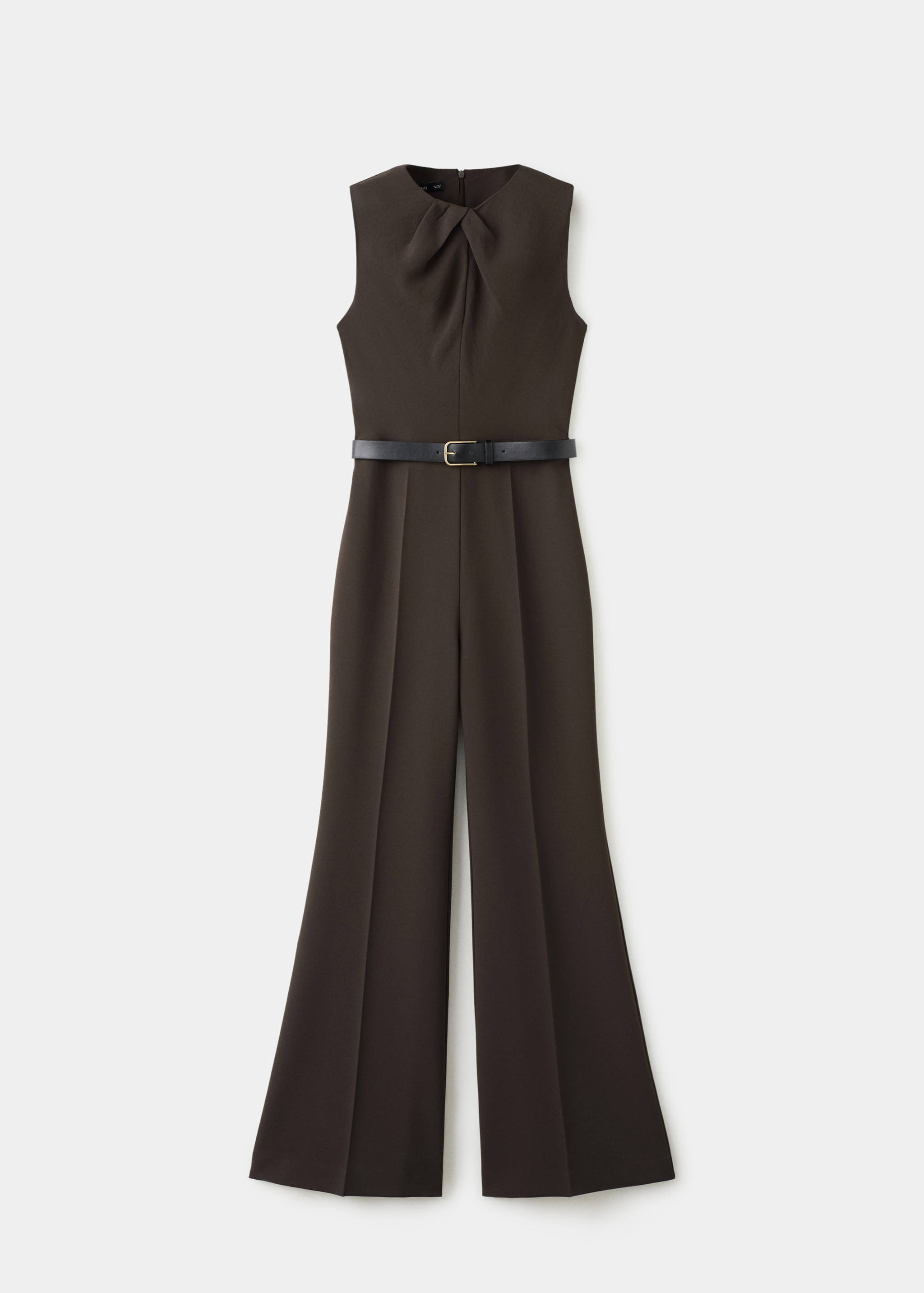 Jumpsuit with draped detail belt - Article without model