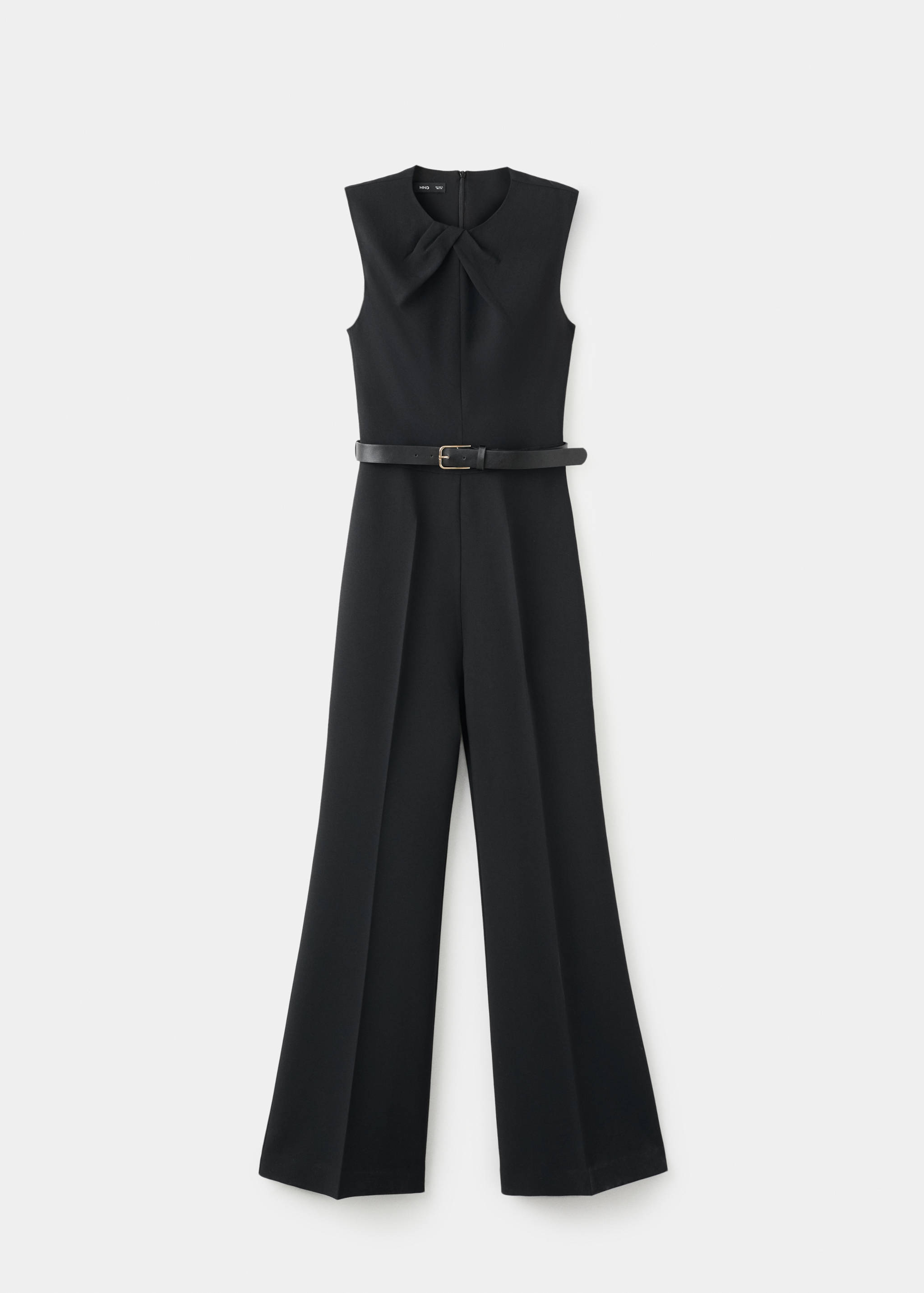 Jumpsuit with draped detail belt - Article without model