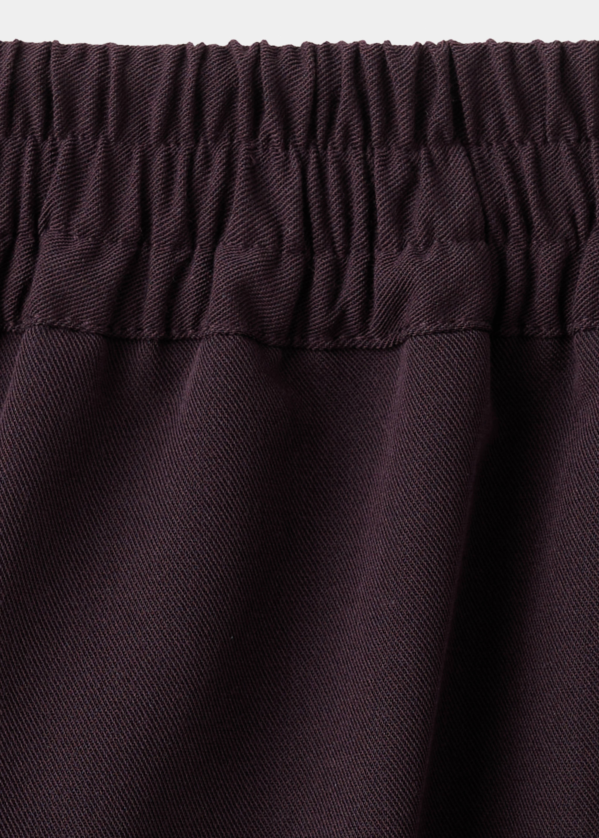 Combined striped trousers - Details of the article 0