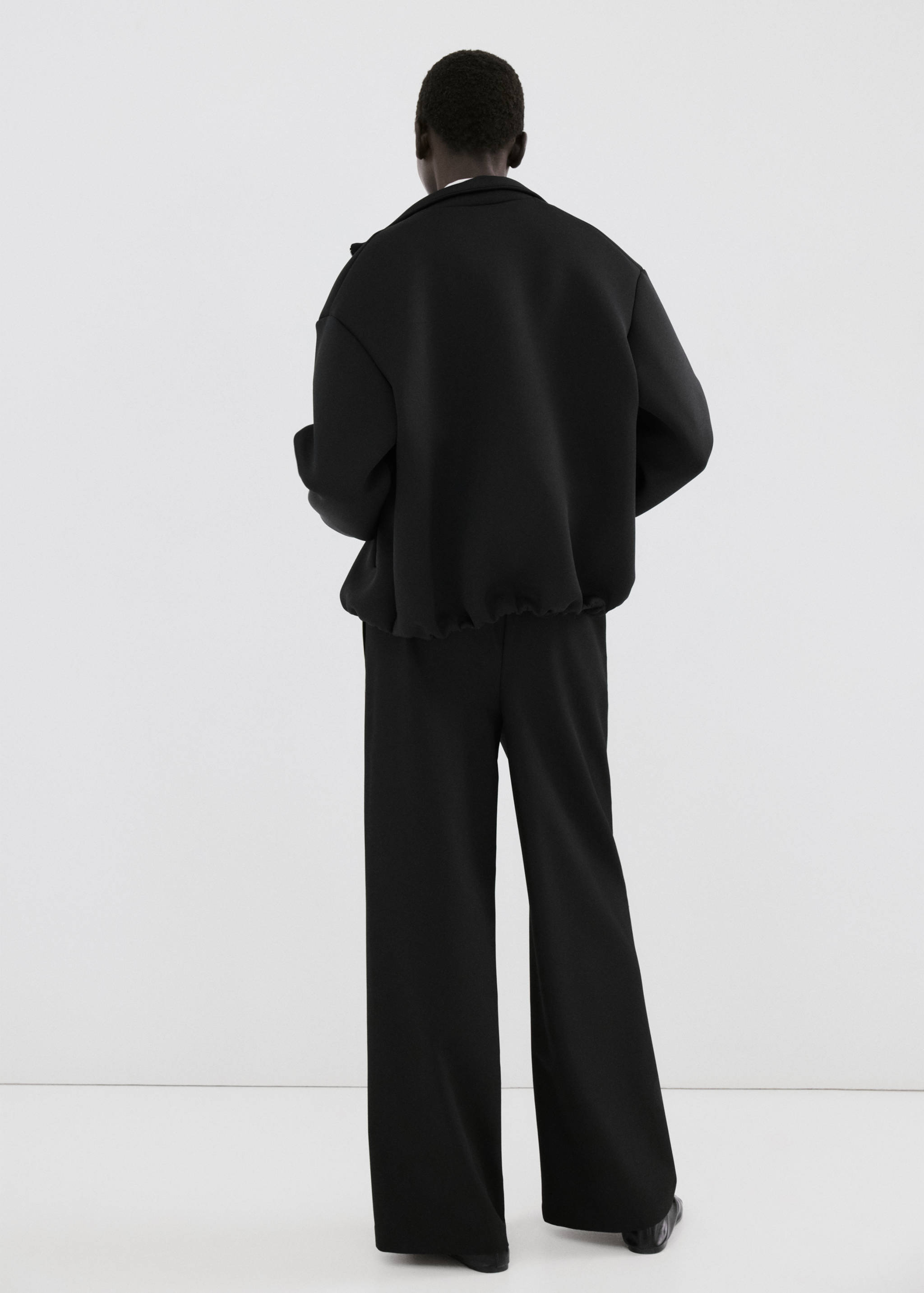 Pantalón combinado rayas - Reverso del artículo