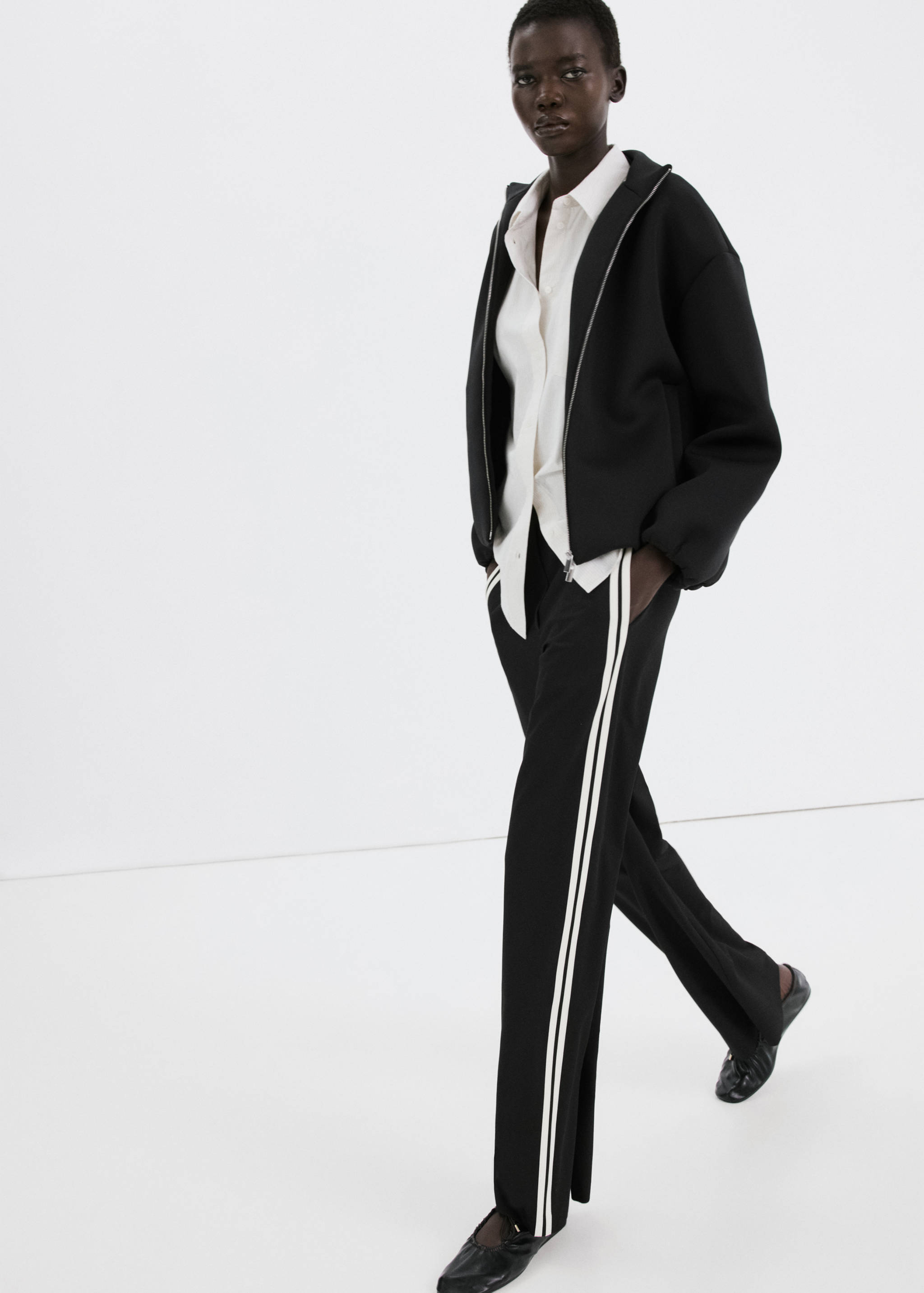 Pantalón combinado rayas - Detalle del artículo 2