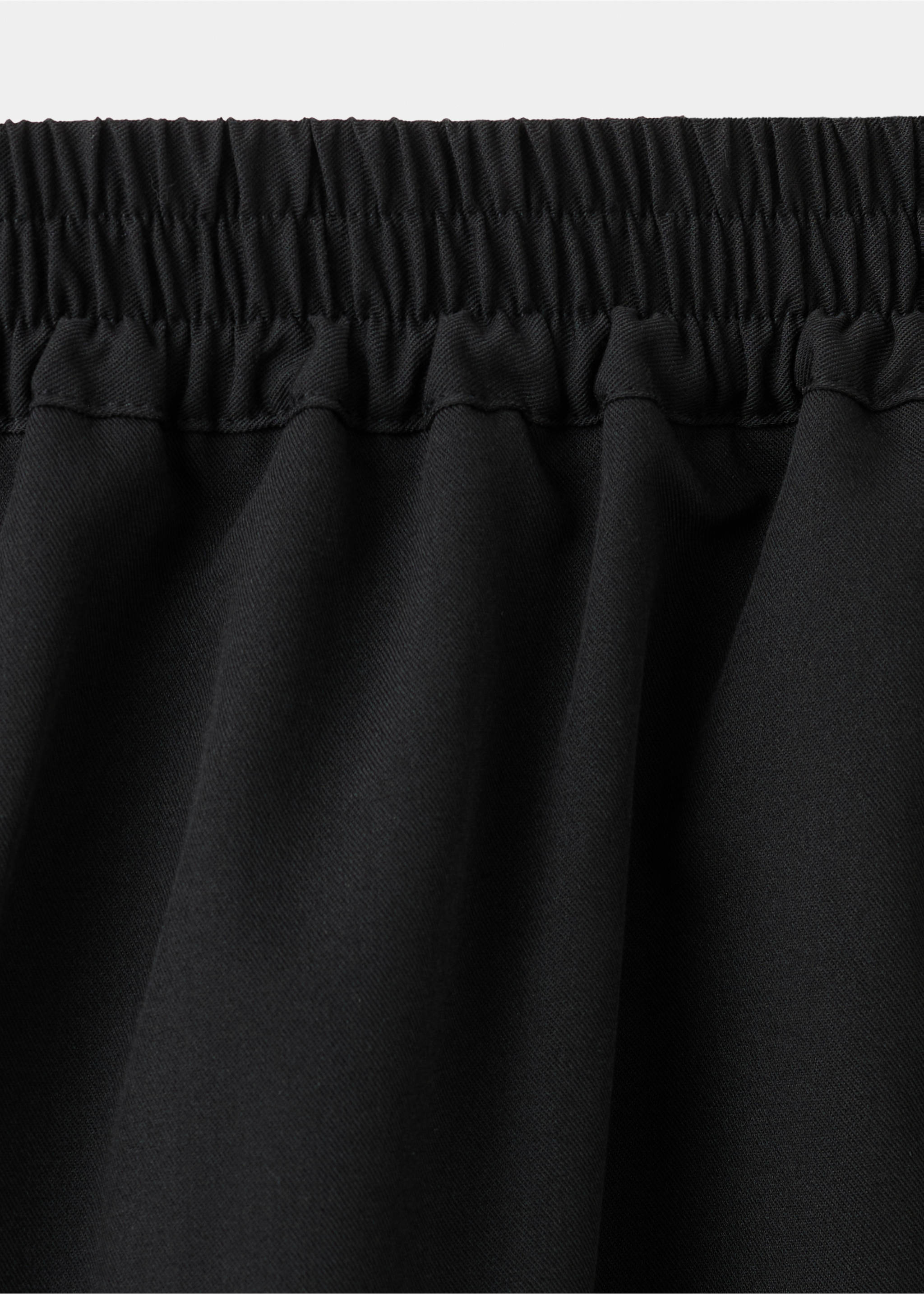 بنطال مخطط مركب - تفاصيل المنتج 0, أسود. Ref: 27024096-00.