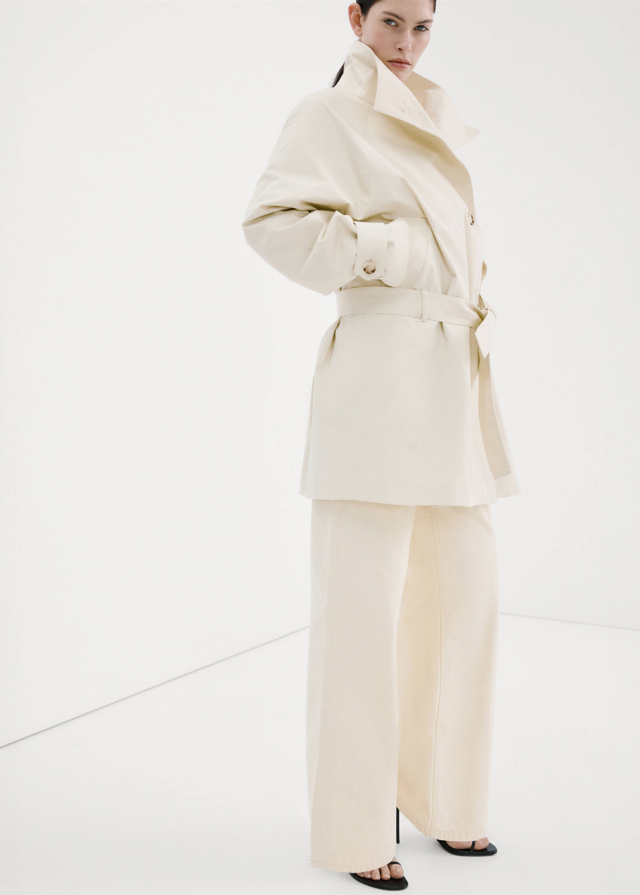 Low-rise wideleg jeans - General plane