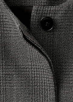 Crop suit blazer — Grey 5