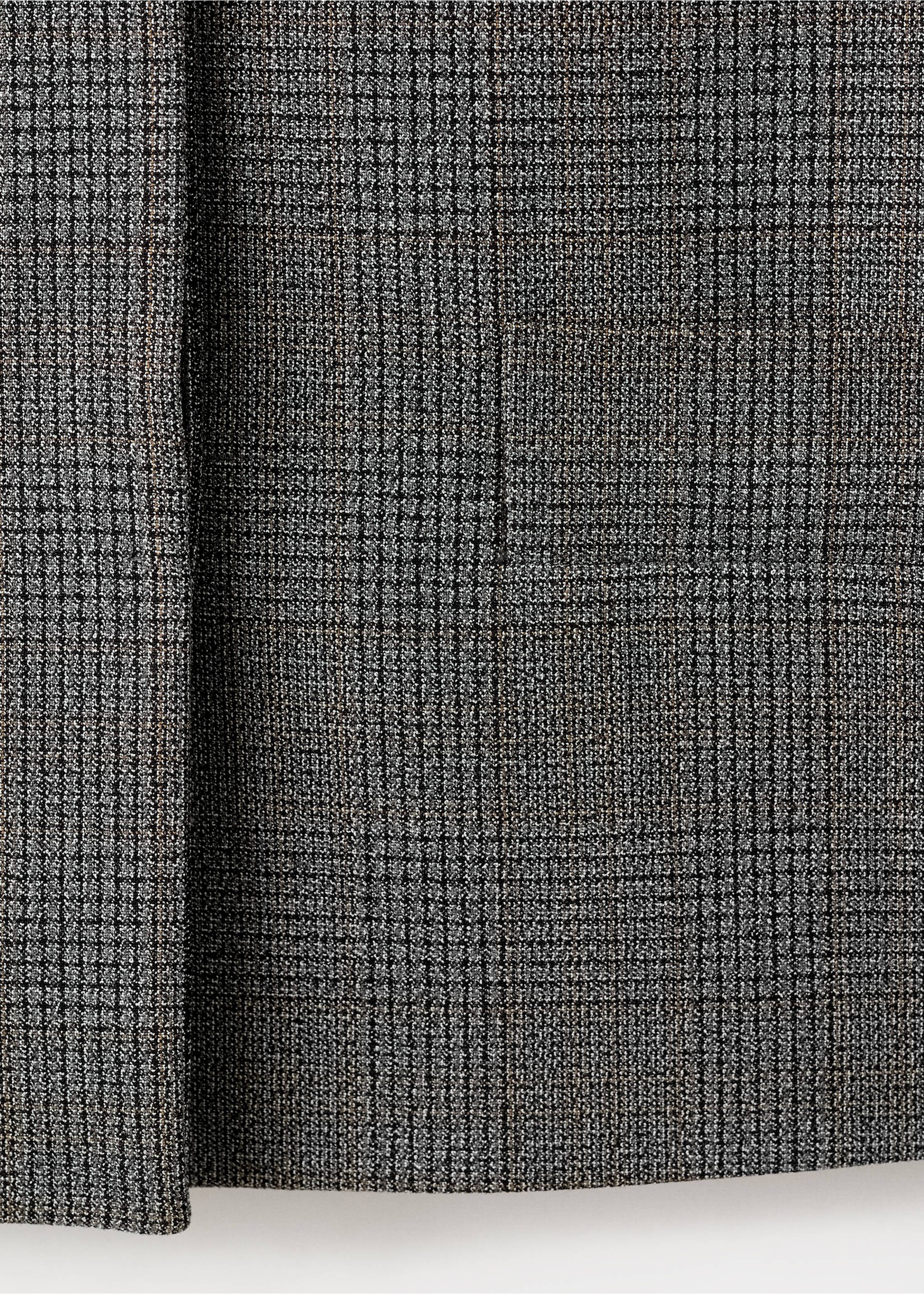 Crop suit blazer - Details of the article 0, Grey. Ref: 27024102-00.